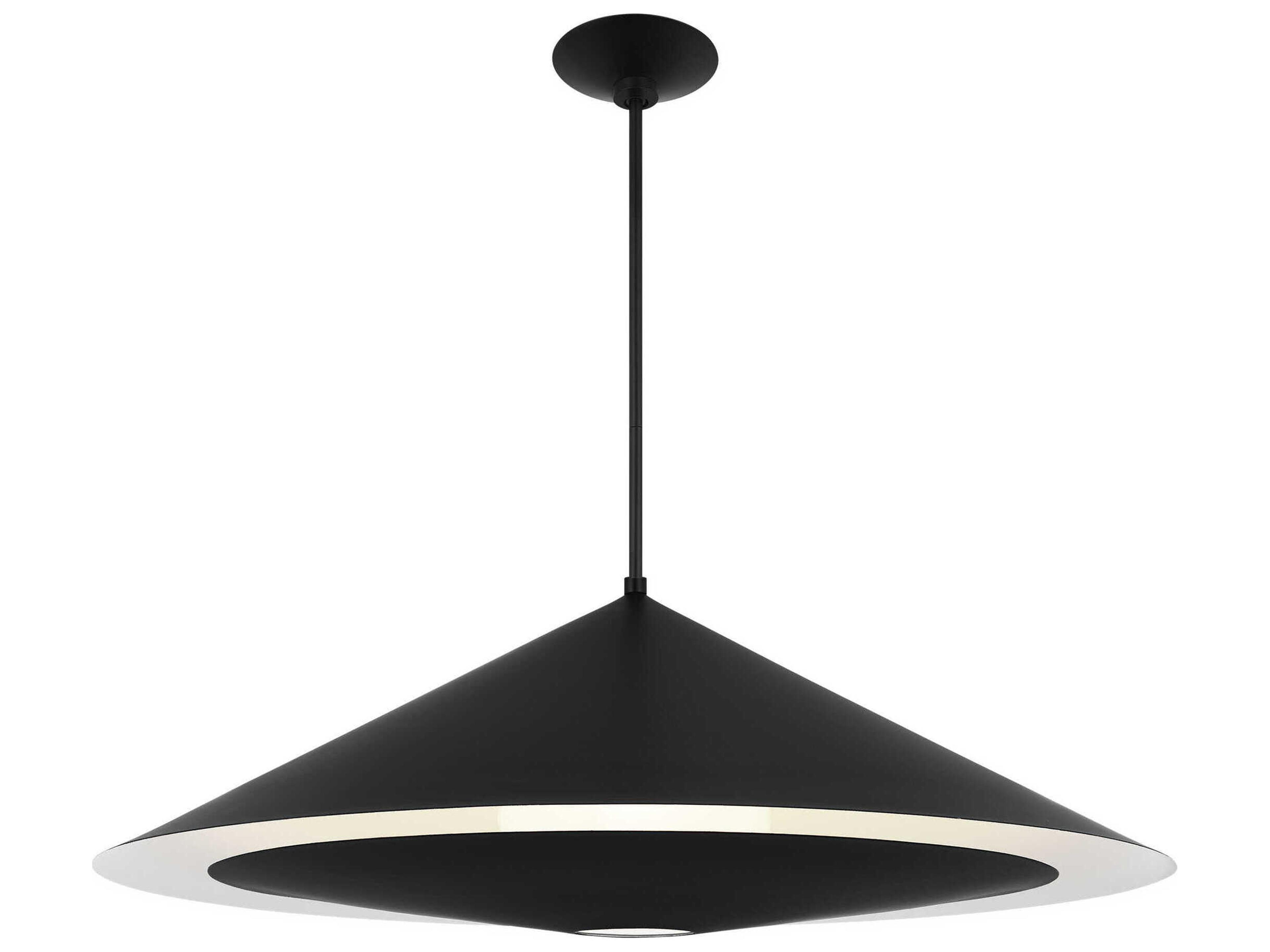 Echo 1-Light Midnight Black Pendant