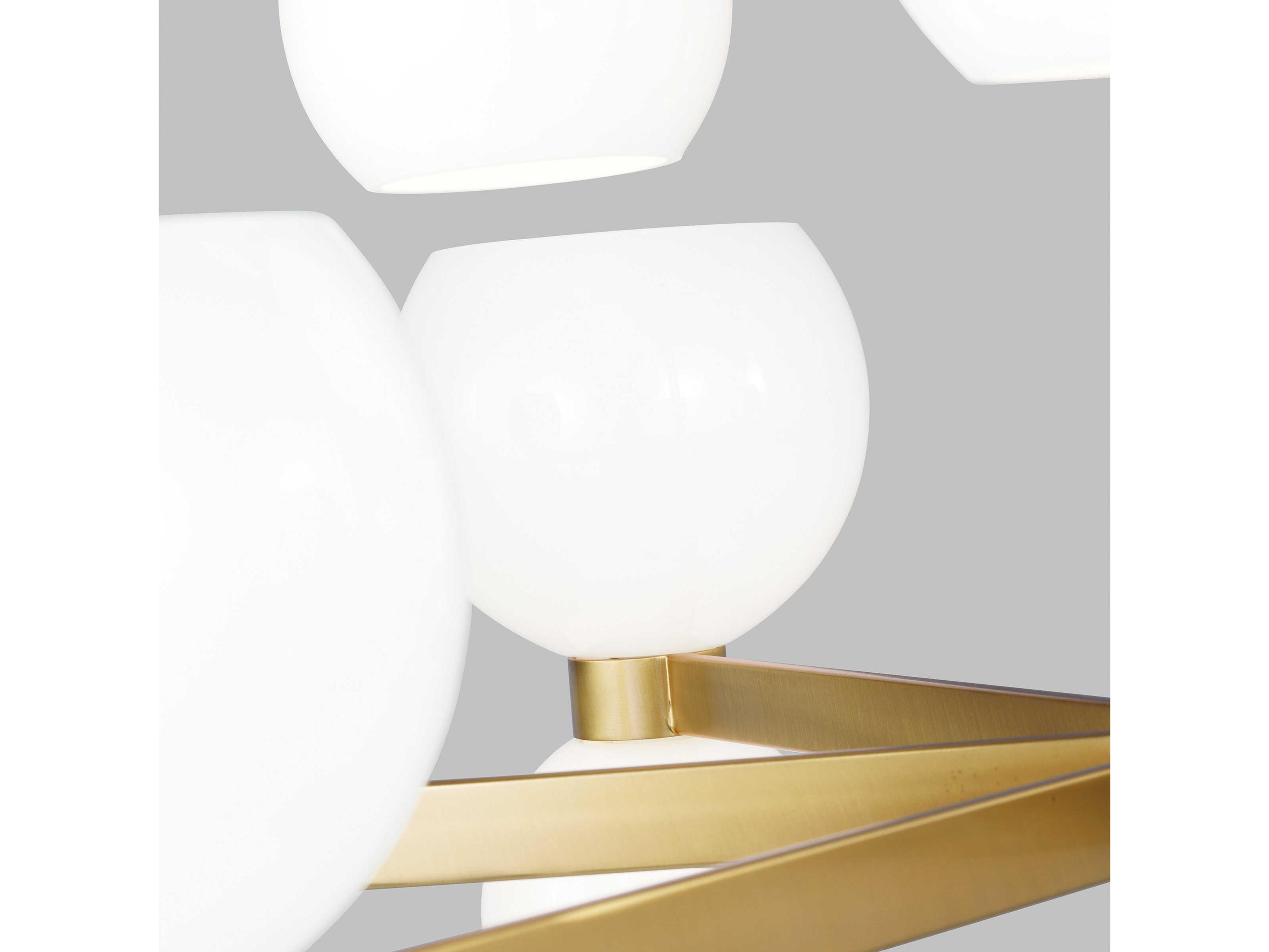 Visual Comfort Studio Londyn 18-Light Burnished Brass Tiered Chandelier