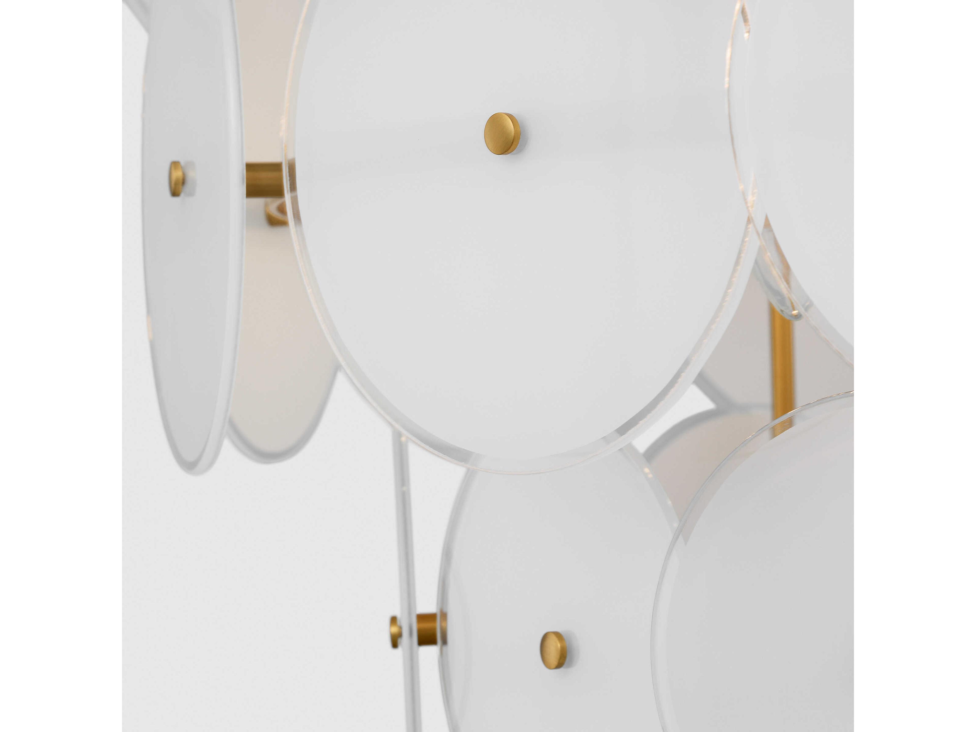 Visual Comfort Studio Emery 12-Light Burnished Brass Pendant