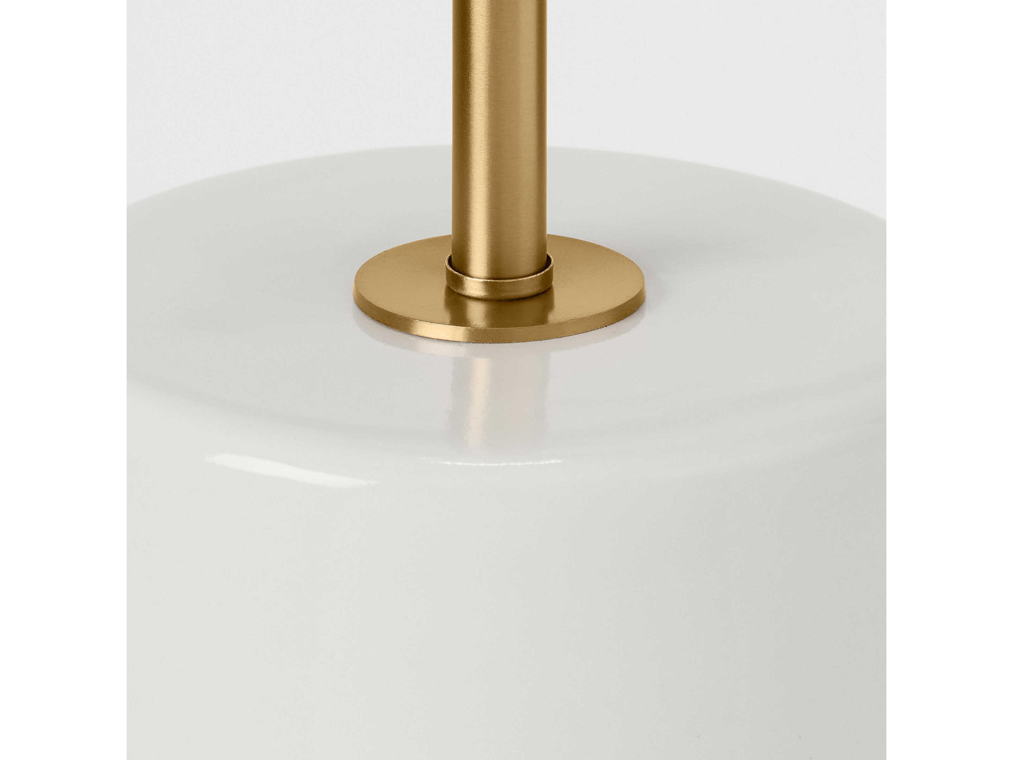 Visual Comfort Studio Cade Black White Linen Fabric Buffet Lamp