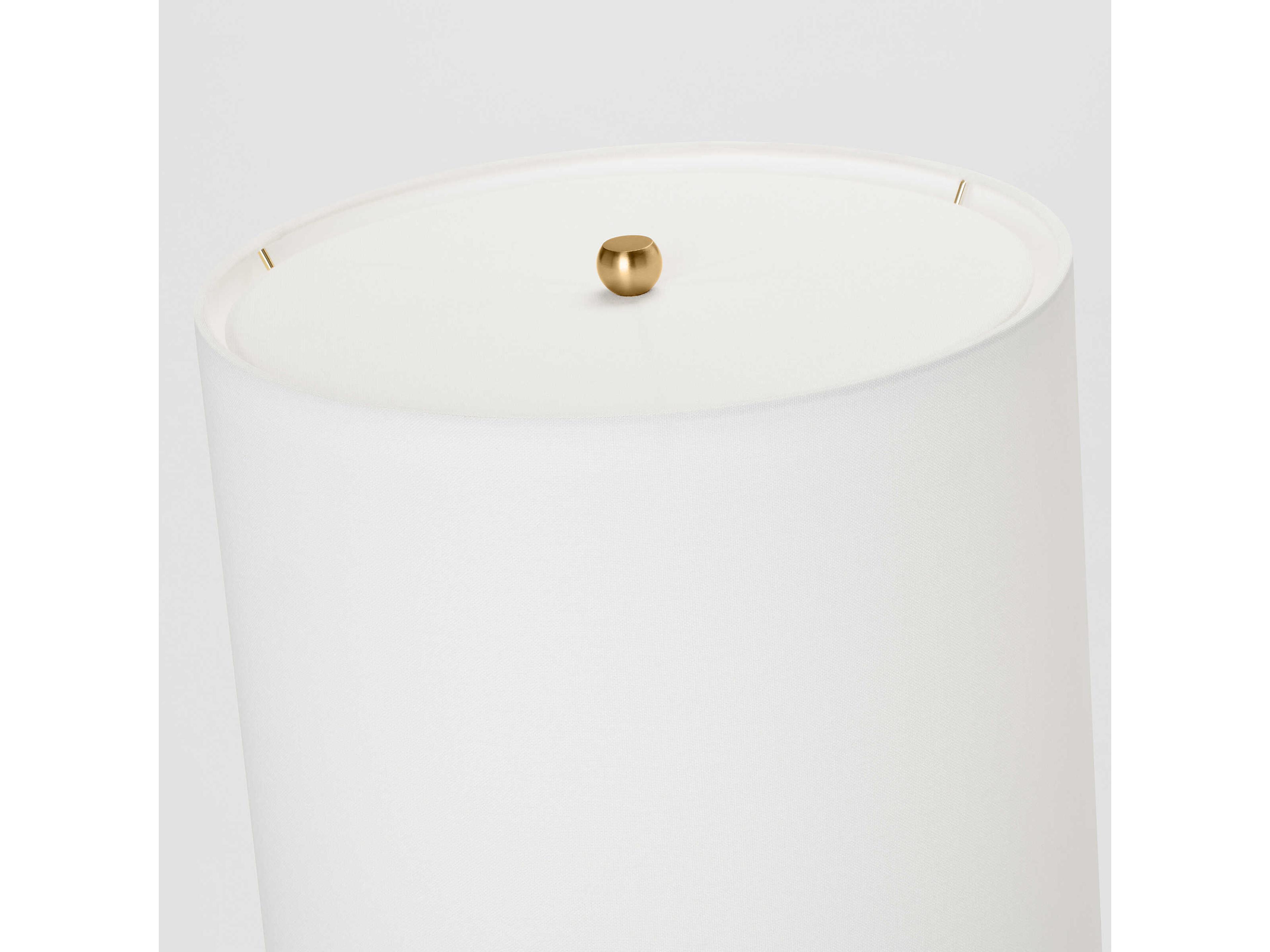 Visual Comfort Studio Anderson Rose White Linen Pink Buffet Lamp