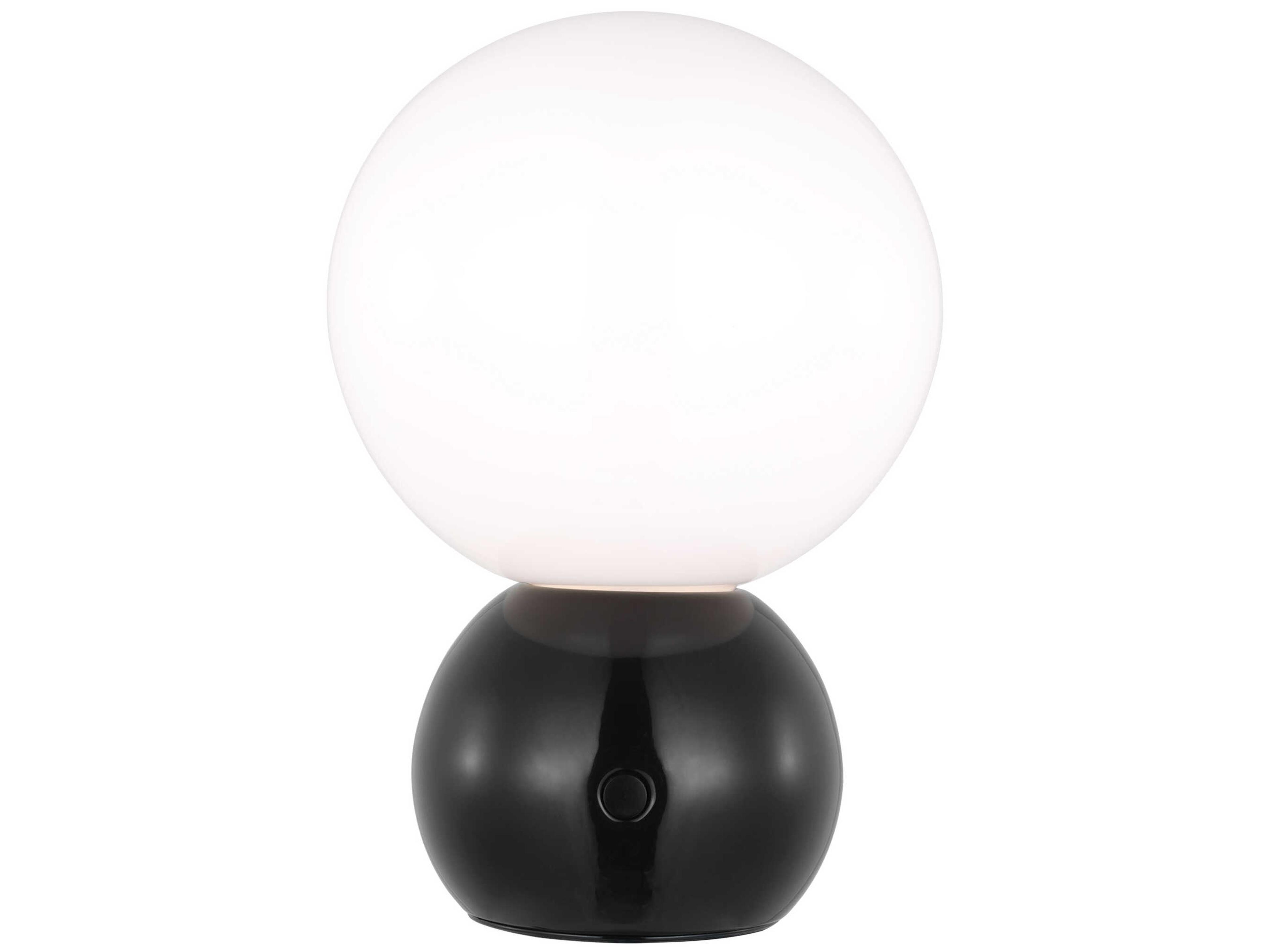 Suki Rechargeable LED Mini Table Lamp in Gloss Black
