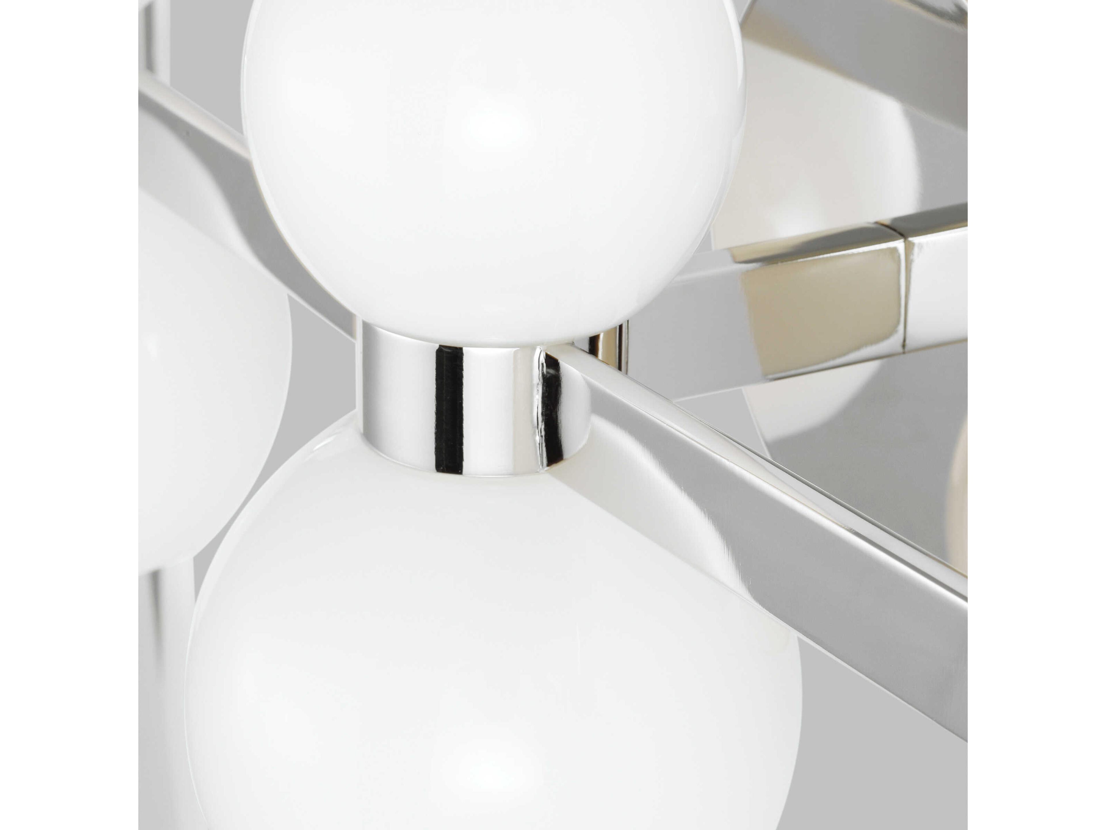 Visual Comfort Studio Londyn 6-Light Polished Nickel Vanity Light