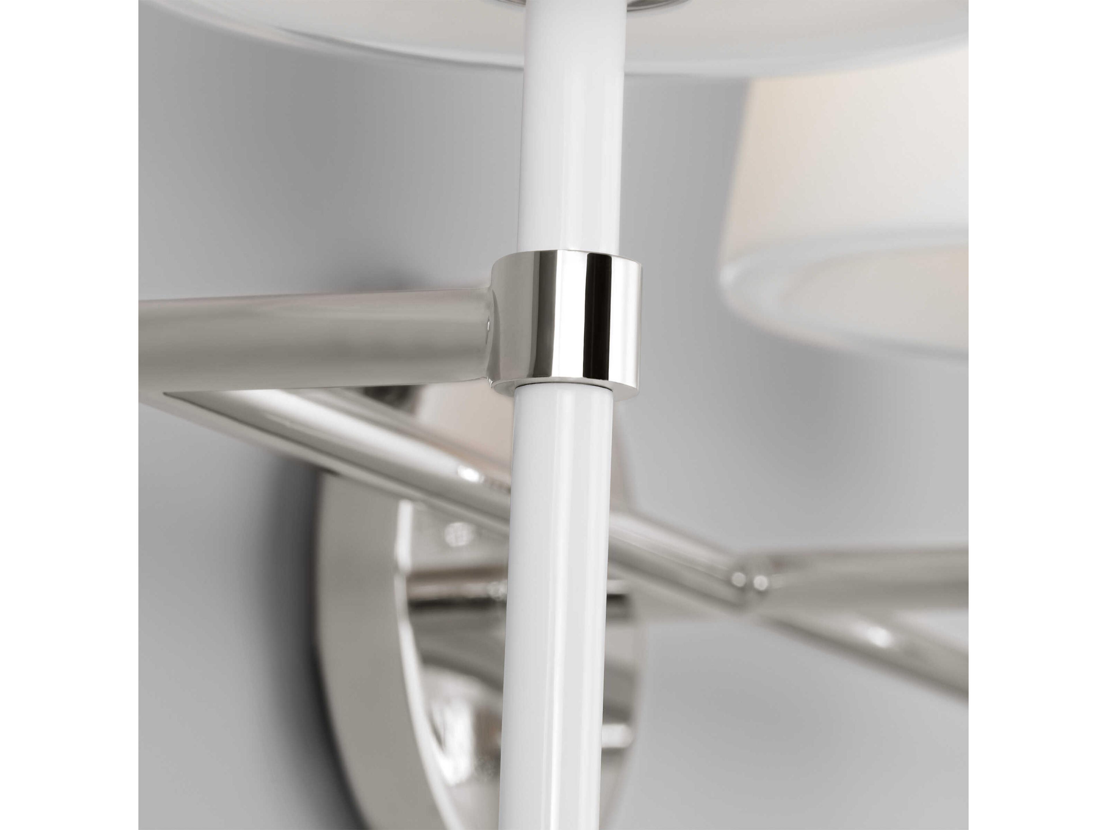 Visual Comfort Studio Monroe 3-Light Polished Nickel Vanity Light