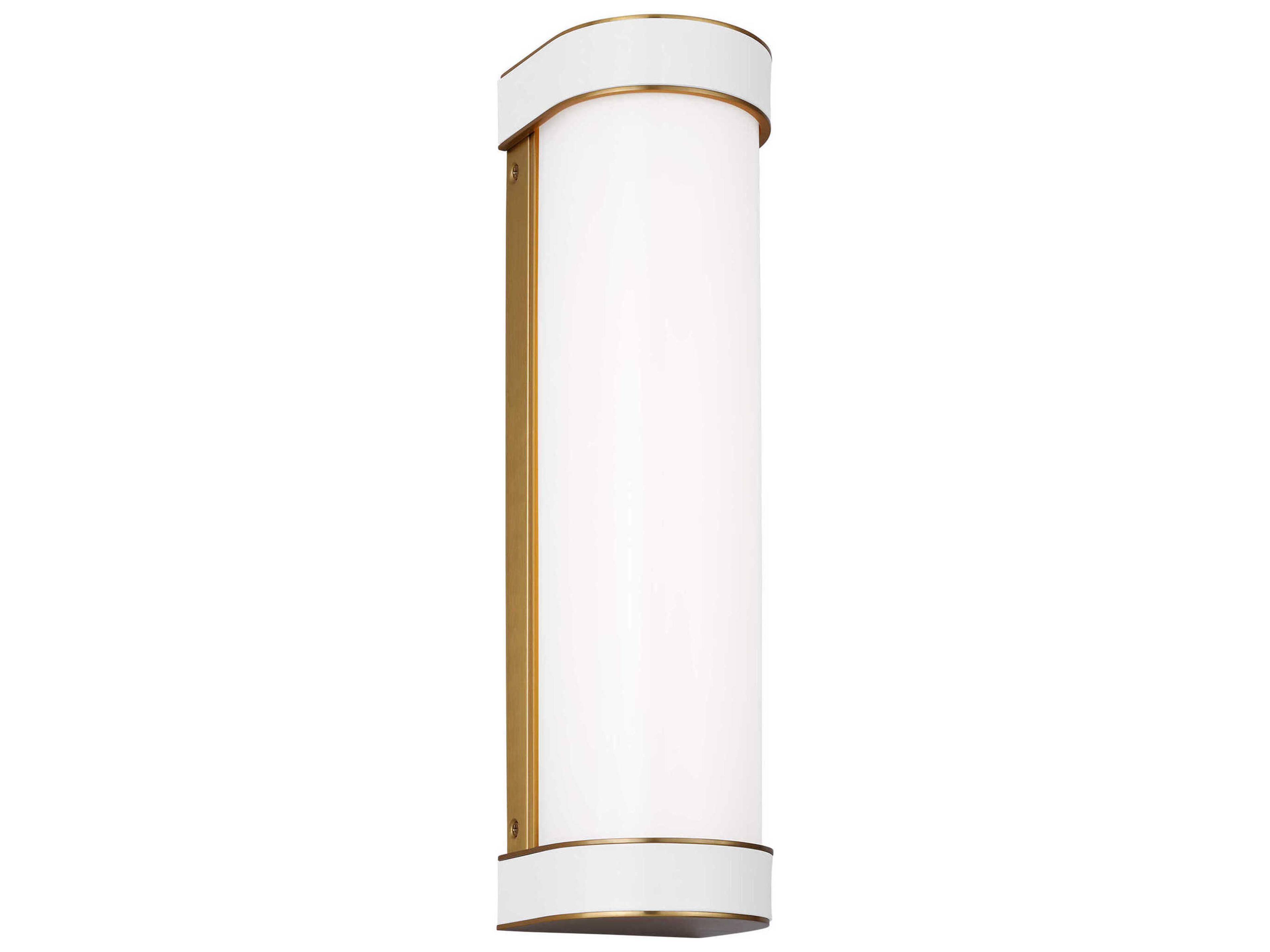 Monroe 1-Light Burnished Brass Vanity Light