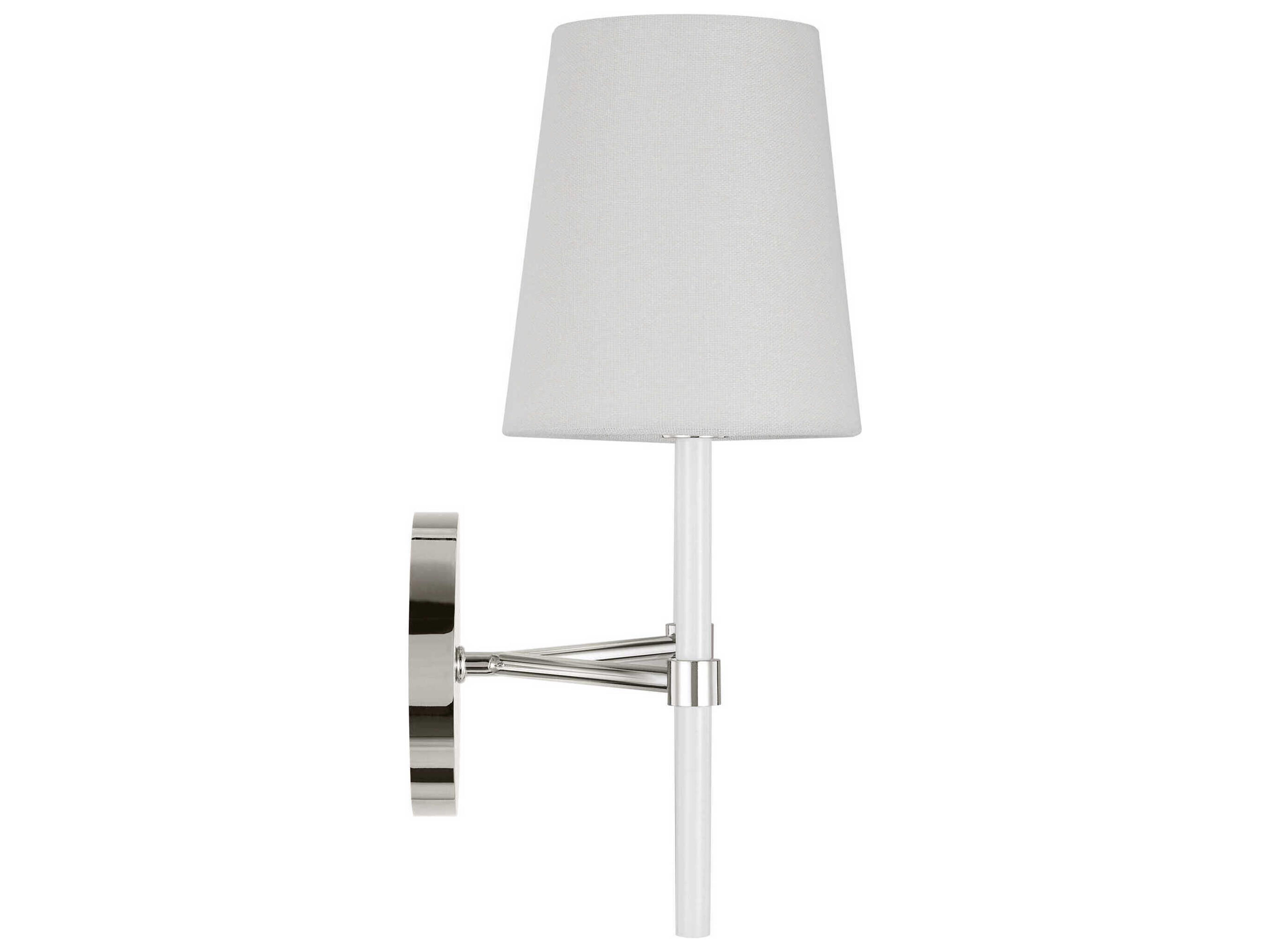 Visual Comfort Studio Monroe 2-Light Polished Nickel Wall Sconce