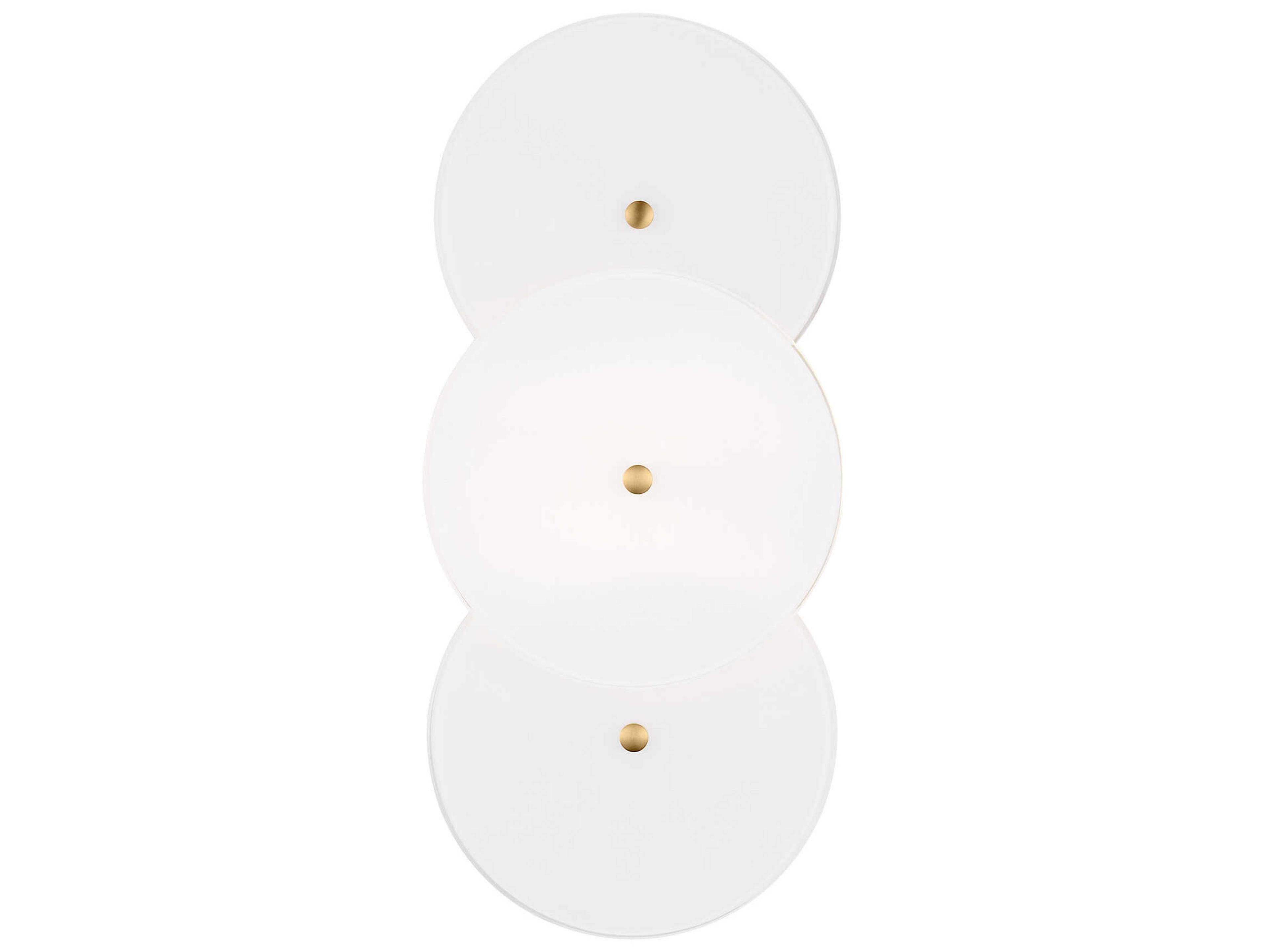 Visual Comfort Studio Emery 2-Light Burnished Brass Wall Sconce