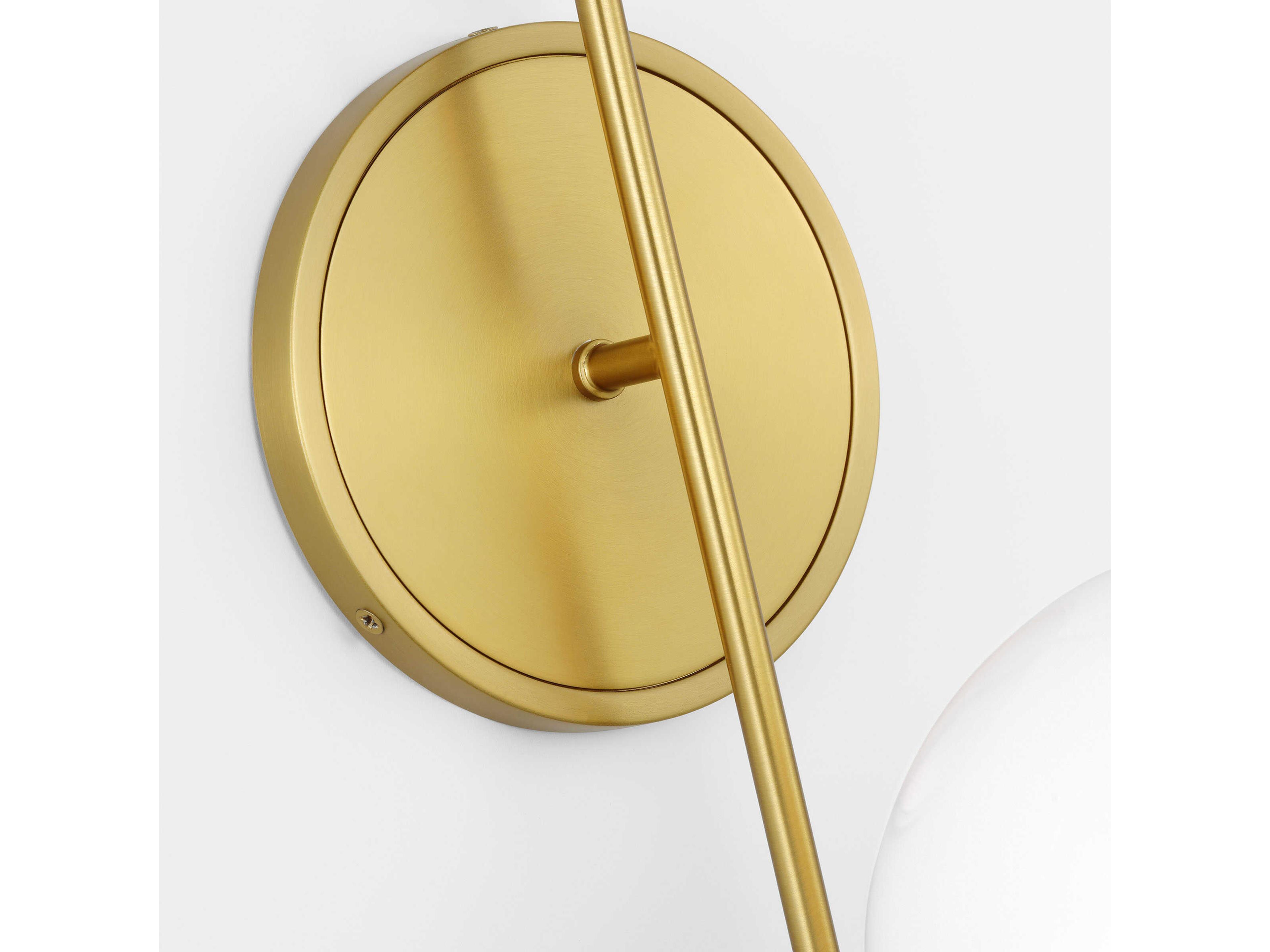 Visual Comfort Studio Noemie 2-Light Burnished Brass Wall Sconce