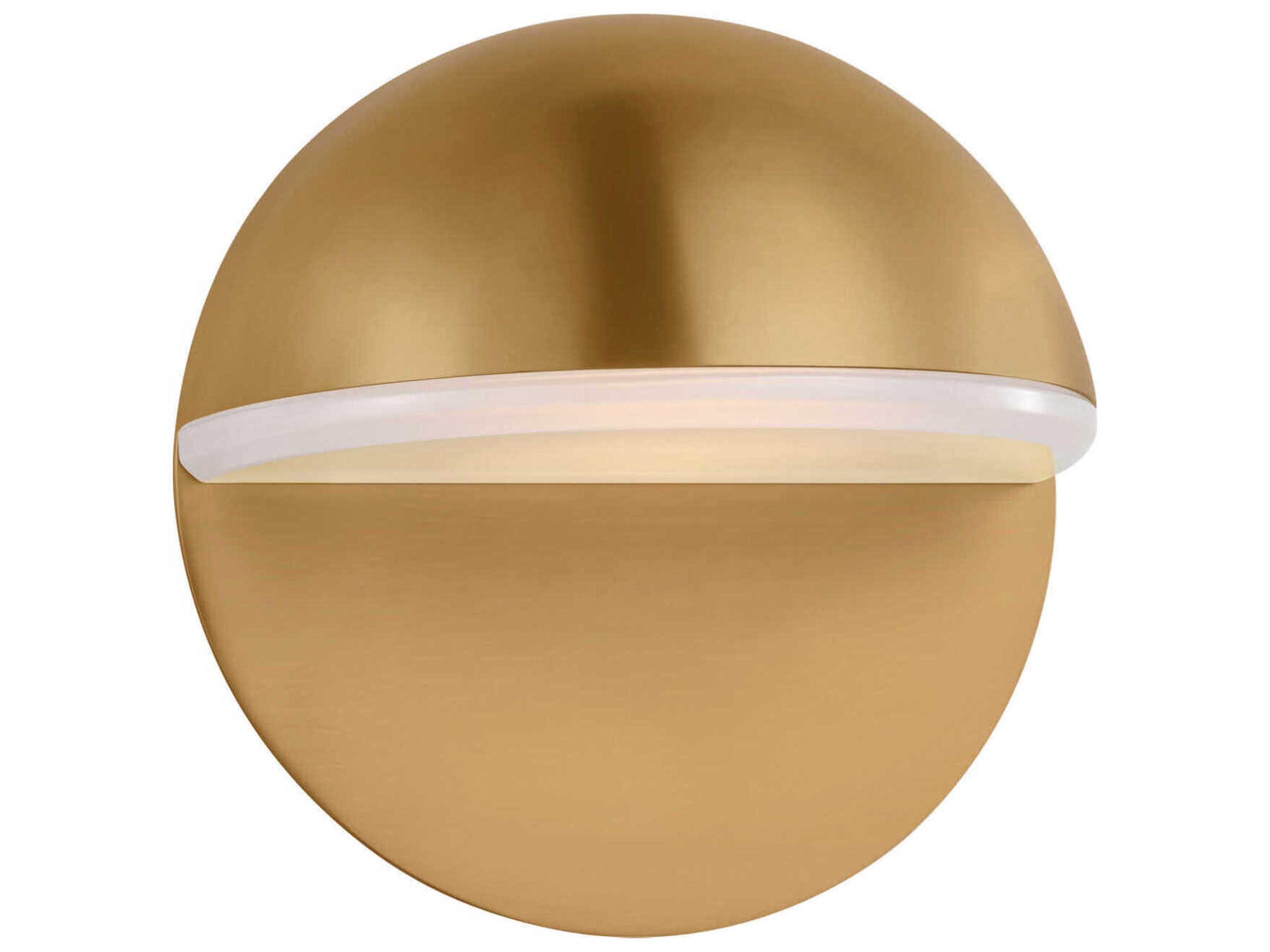 Axel Burnished Brass Wall Sconce