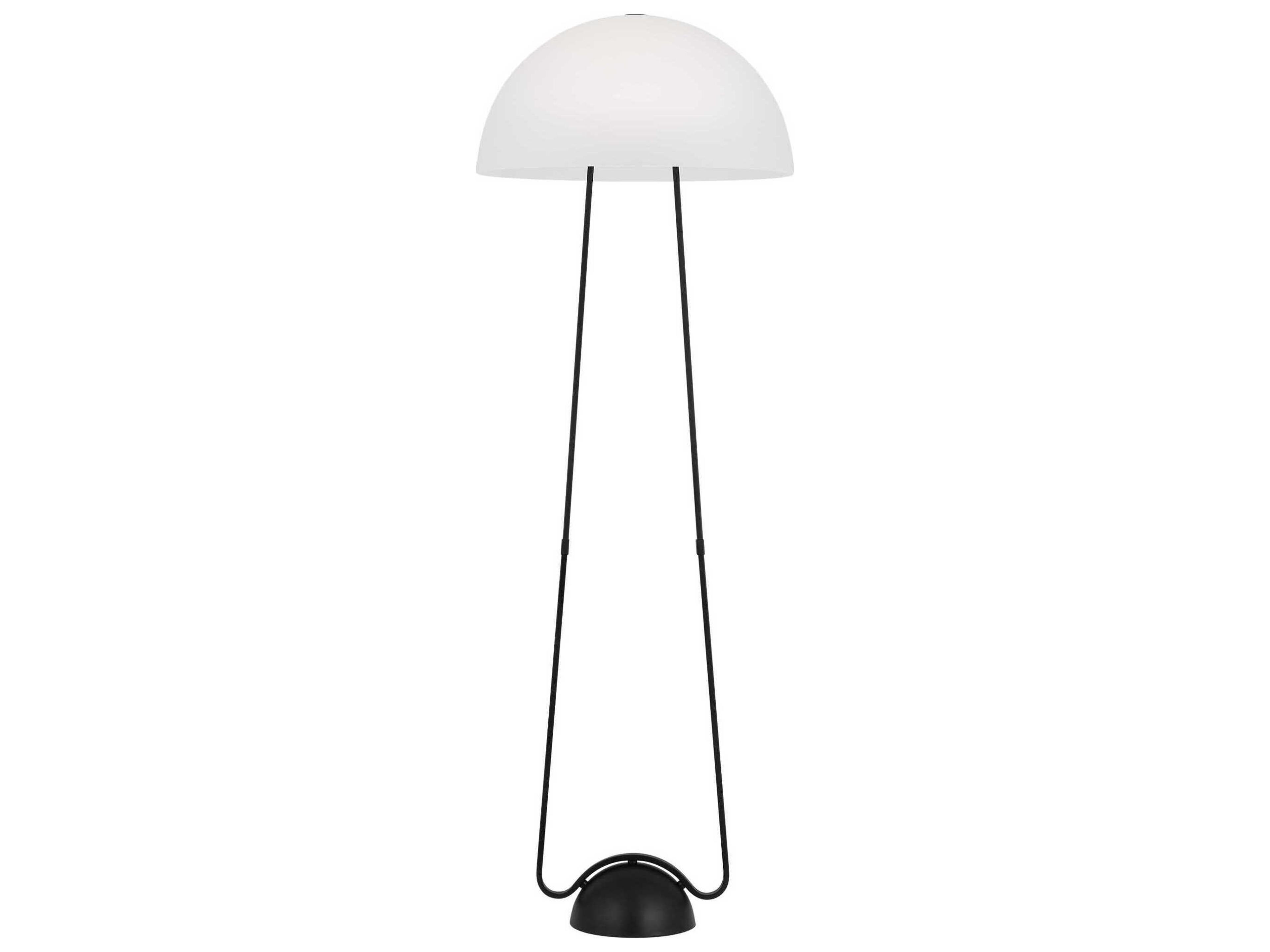 Visual Comfort Studio Nido Midnight Black Floor Lamp
