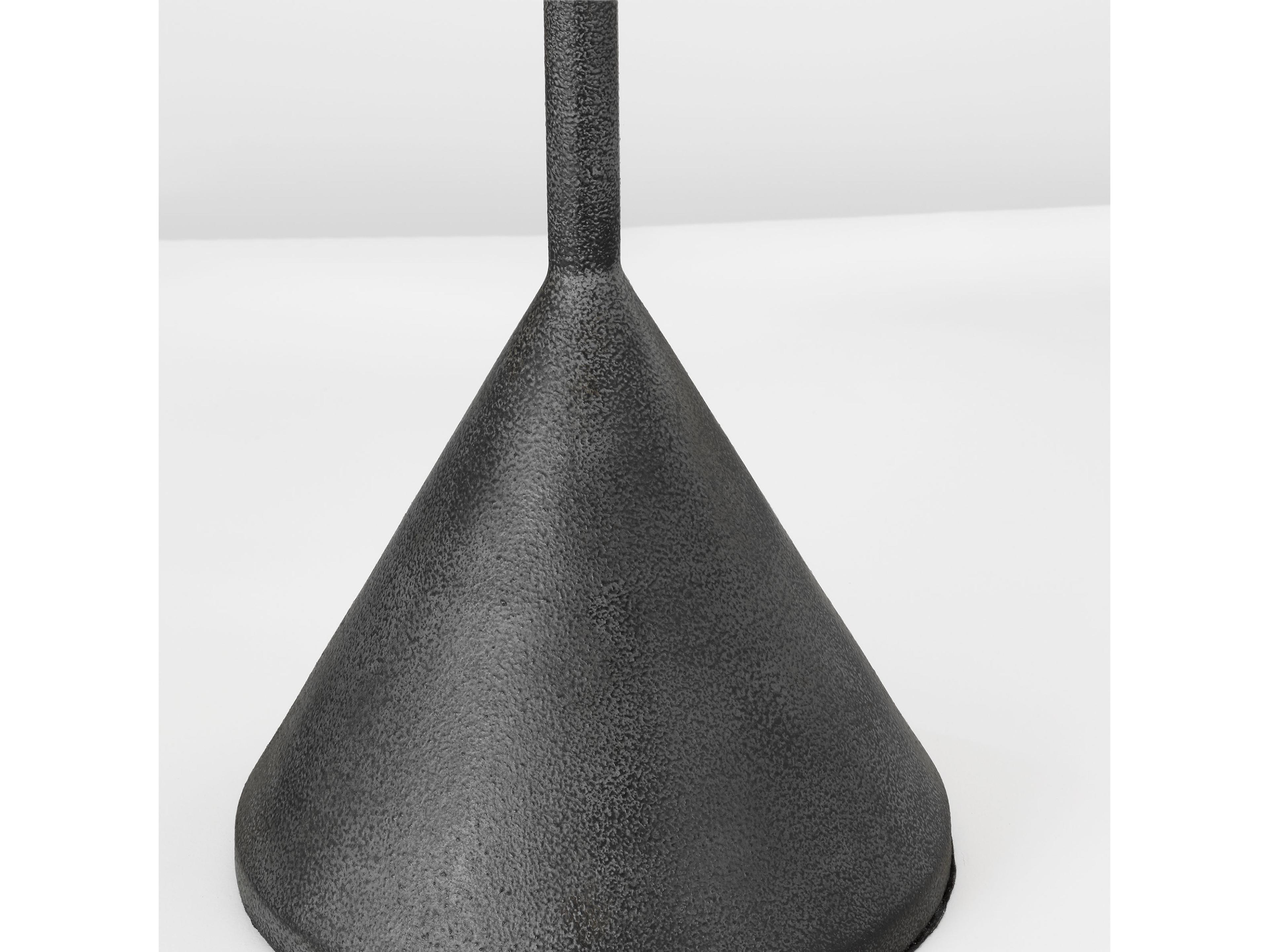 Visual Comfort Studio Brachion Black Pearl White Linen Fabric Table Lamp