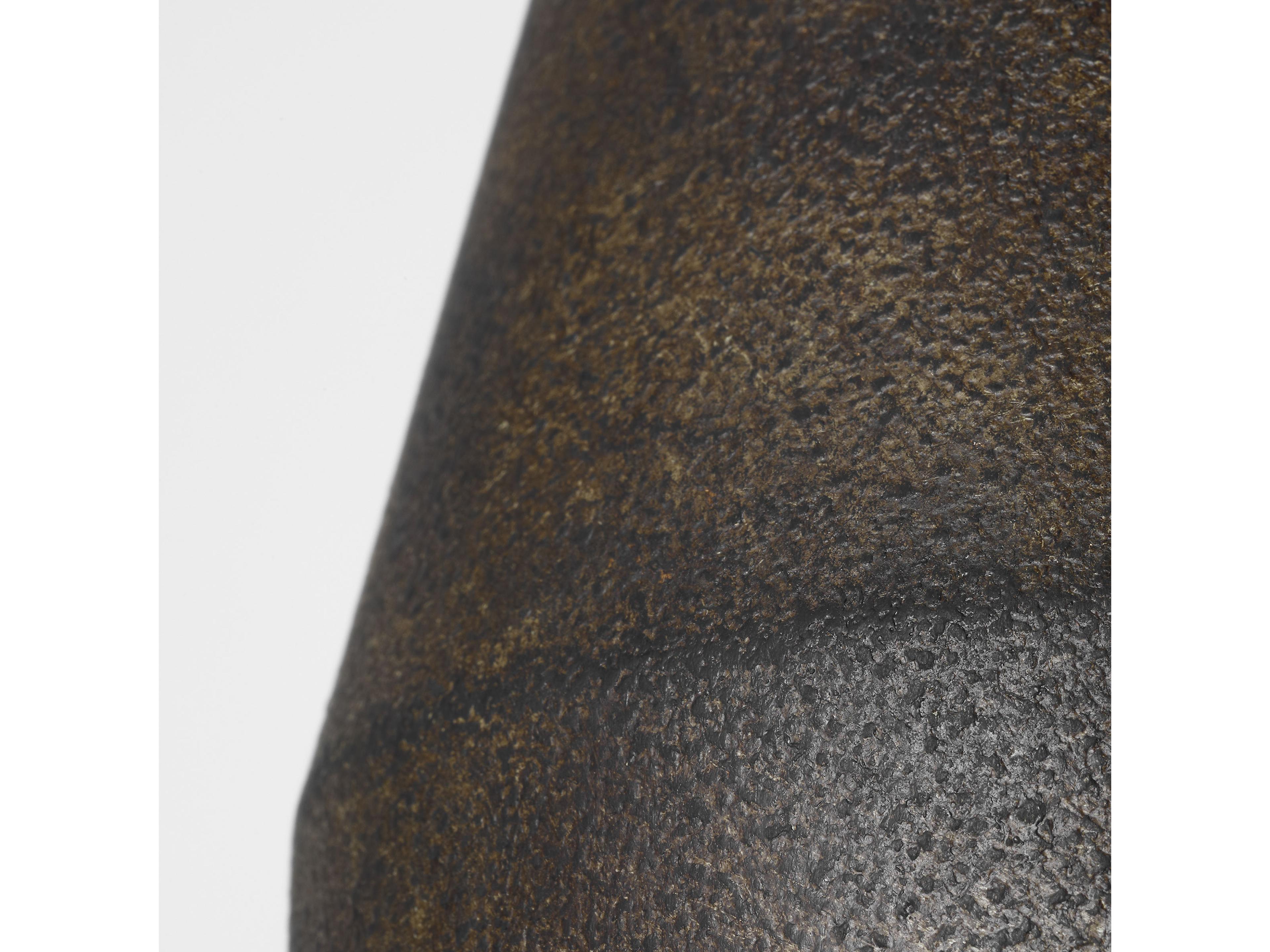 Visual Comfort Studio Brachion Rustic Bronze White Linen Fabric Buffet Lamp