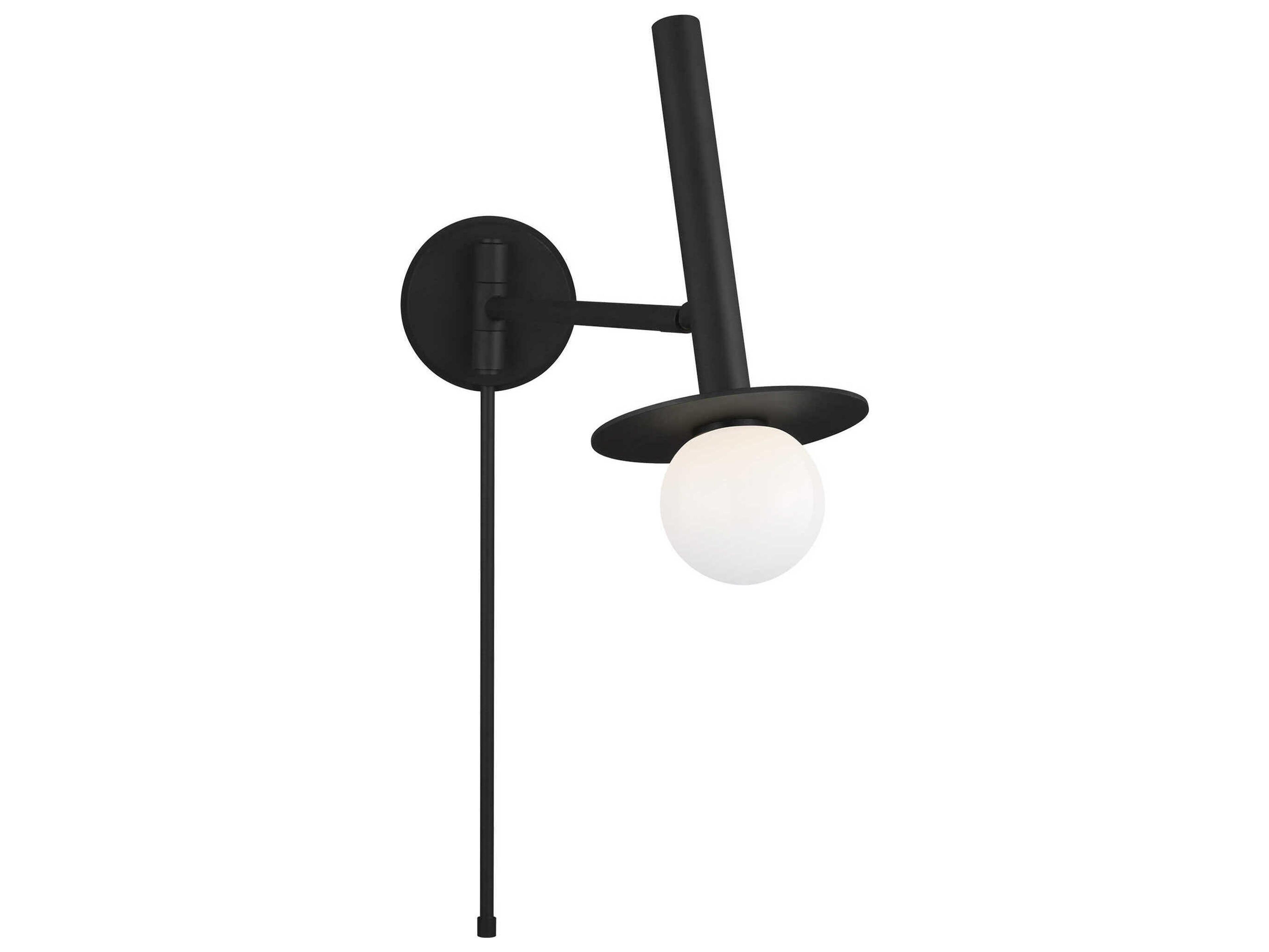 Pivot Wall Sconce Nodes Midnight Black