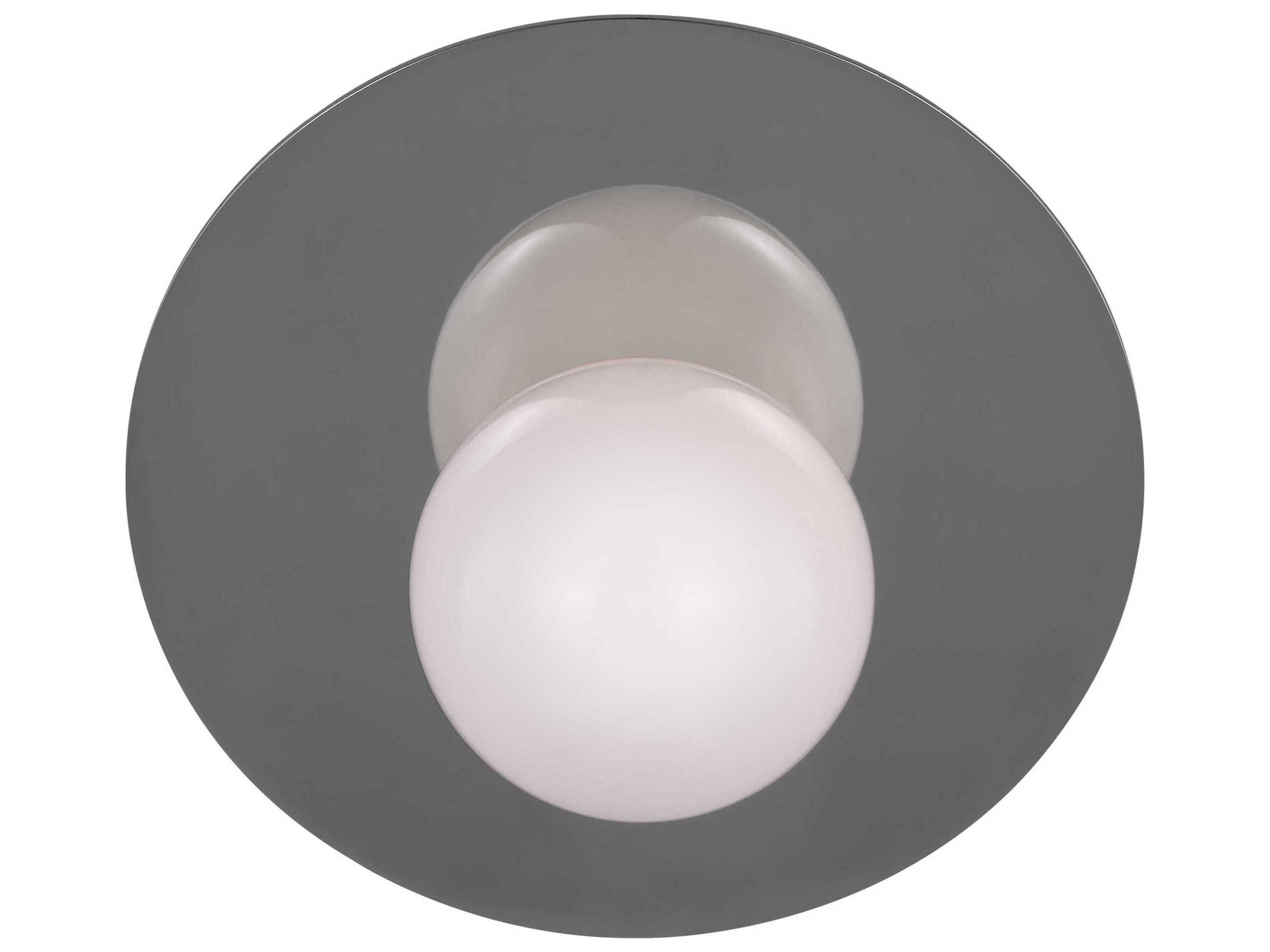 Visual Comfort Studio Nodes 1-Light Polished Nickel Wall Sconce