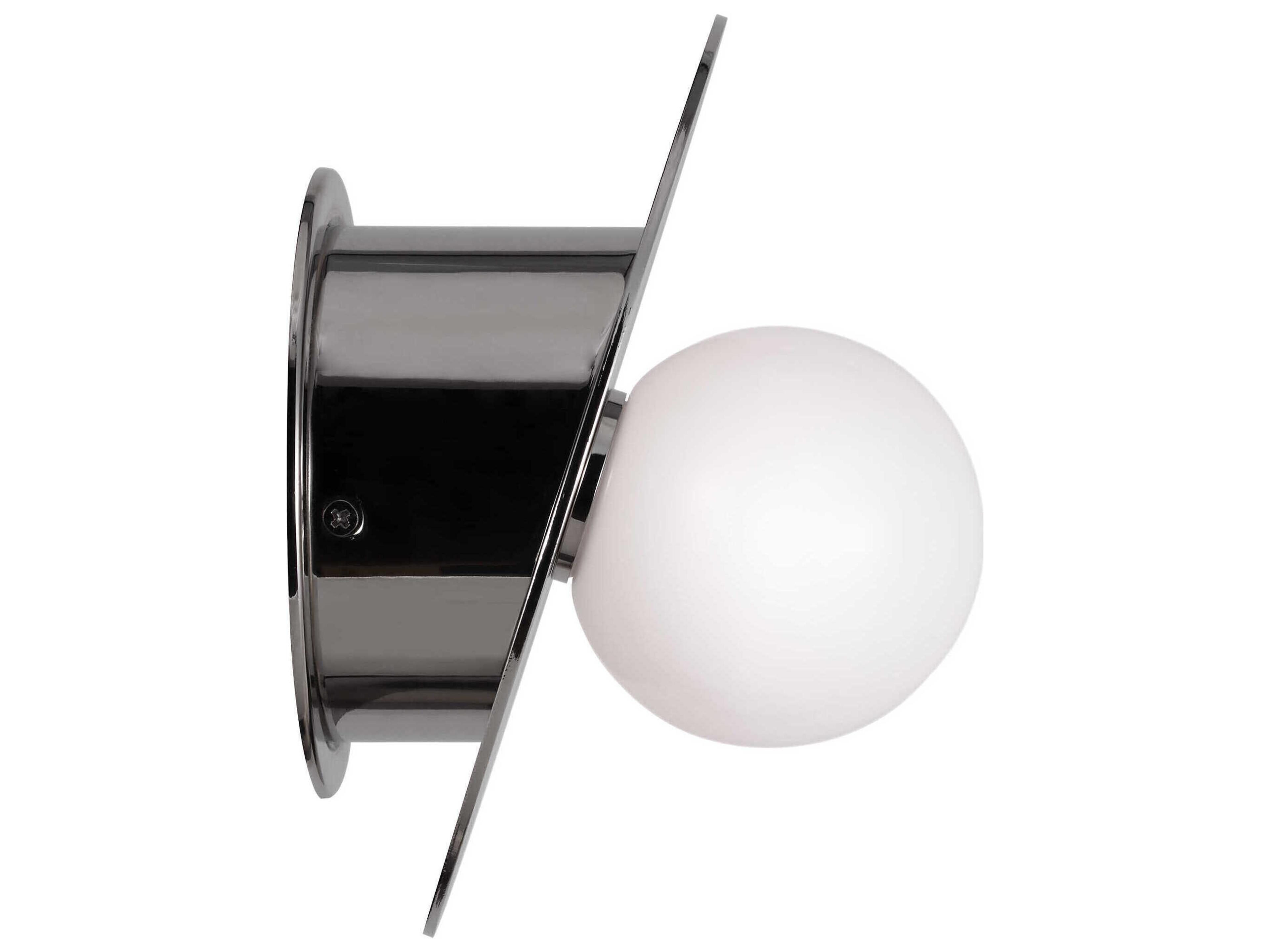 Visual Comfort Studio Nodes 1-Light Polished Nickel Wall Sconce