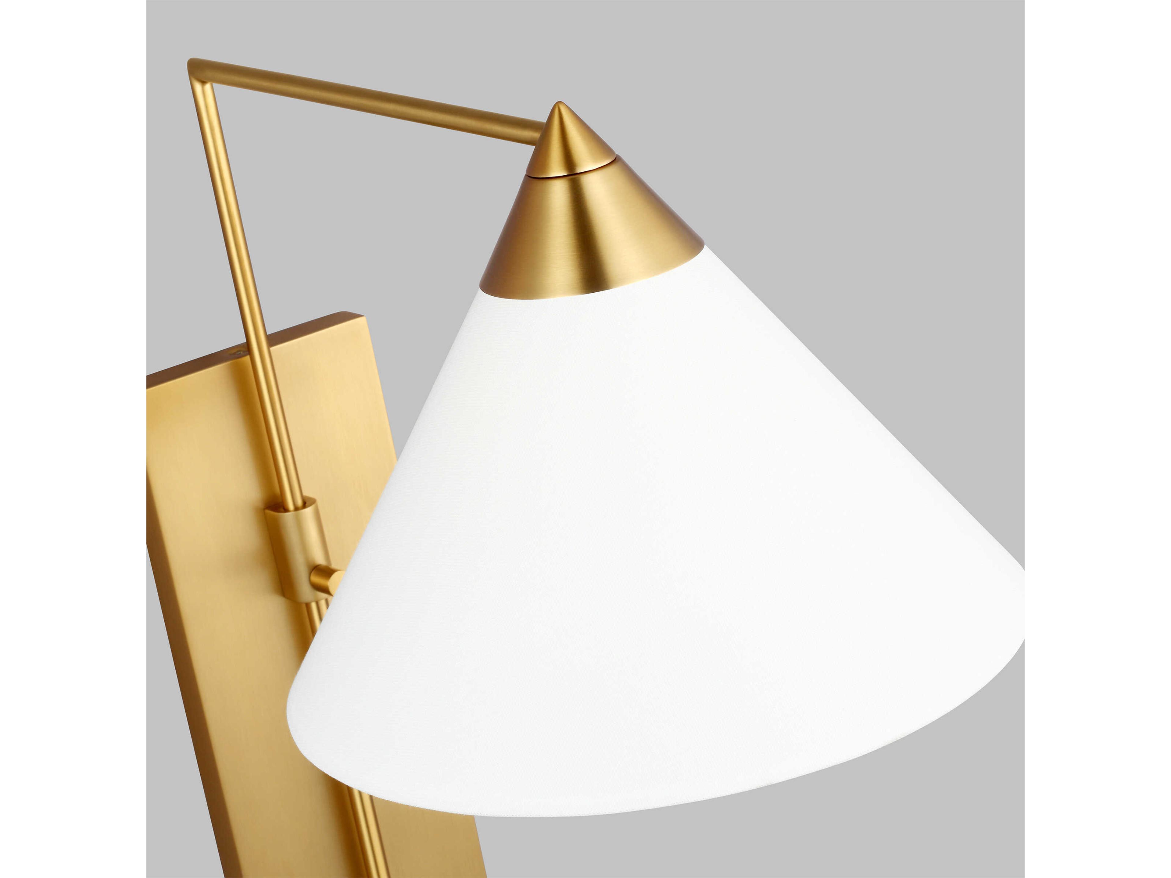 Visual Comfort Studio Franklin 1-Light Burnished Brass Wall Sconce