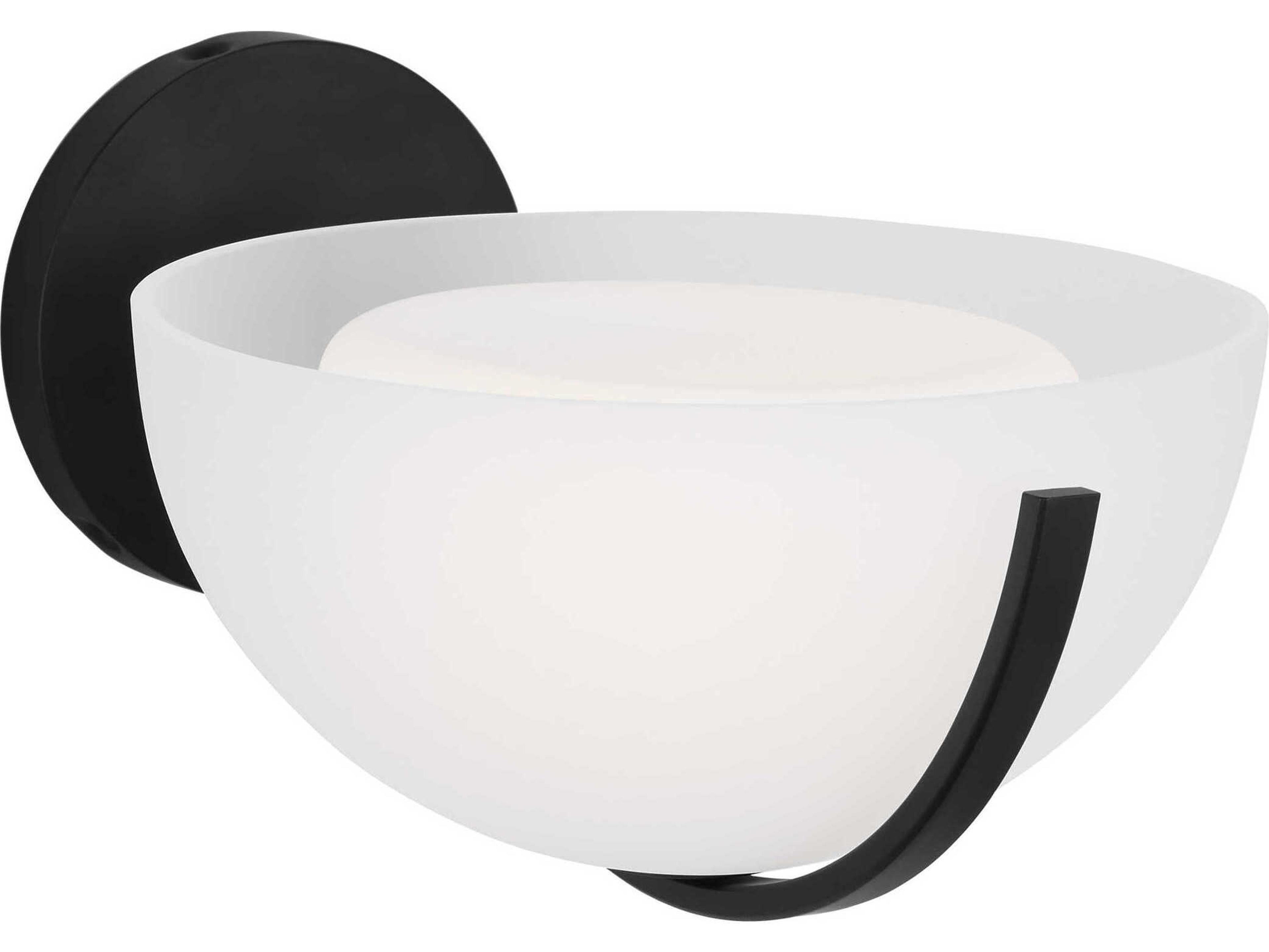 Nido One Light Midnight Black Wall Sconce