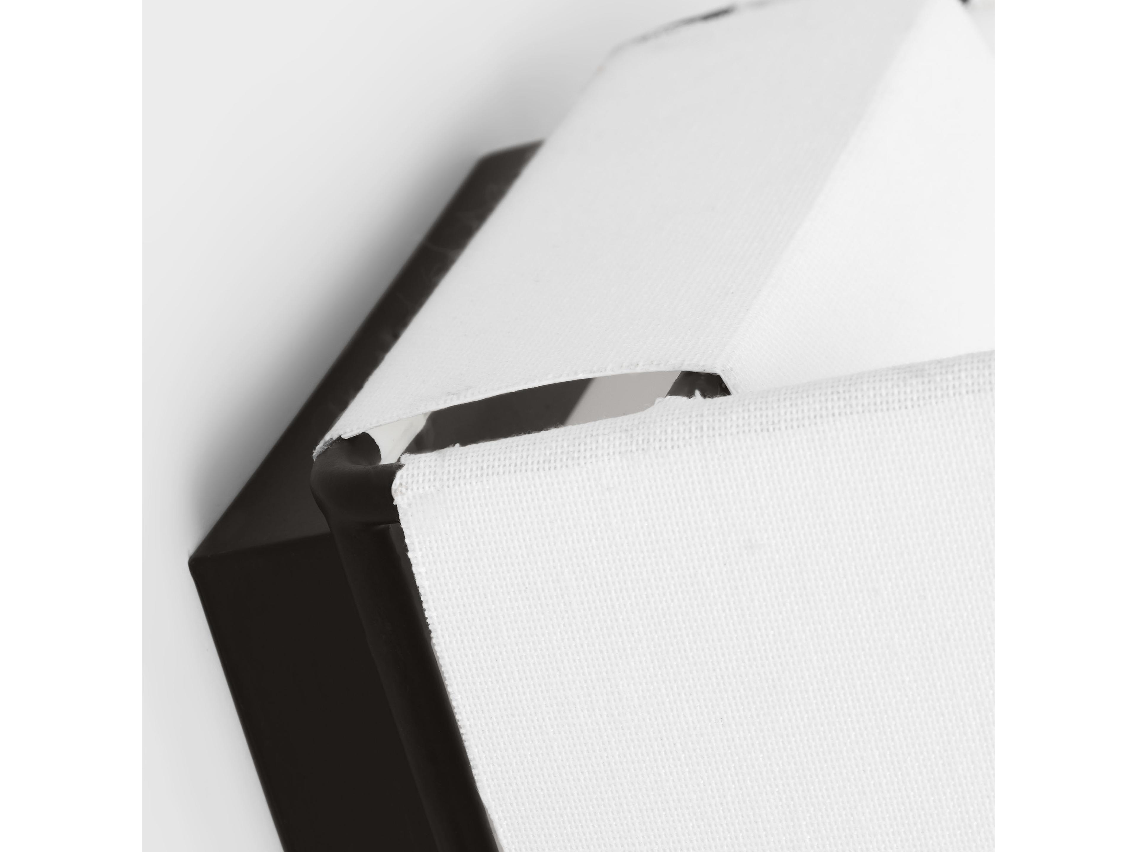 Visual Comfort Studio Velero 1-Light Aged Iron Black Wall Sconce