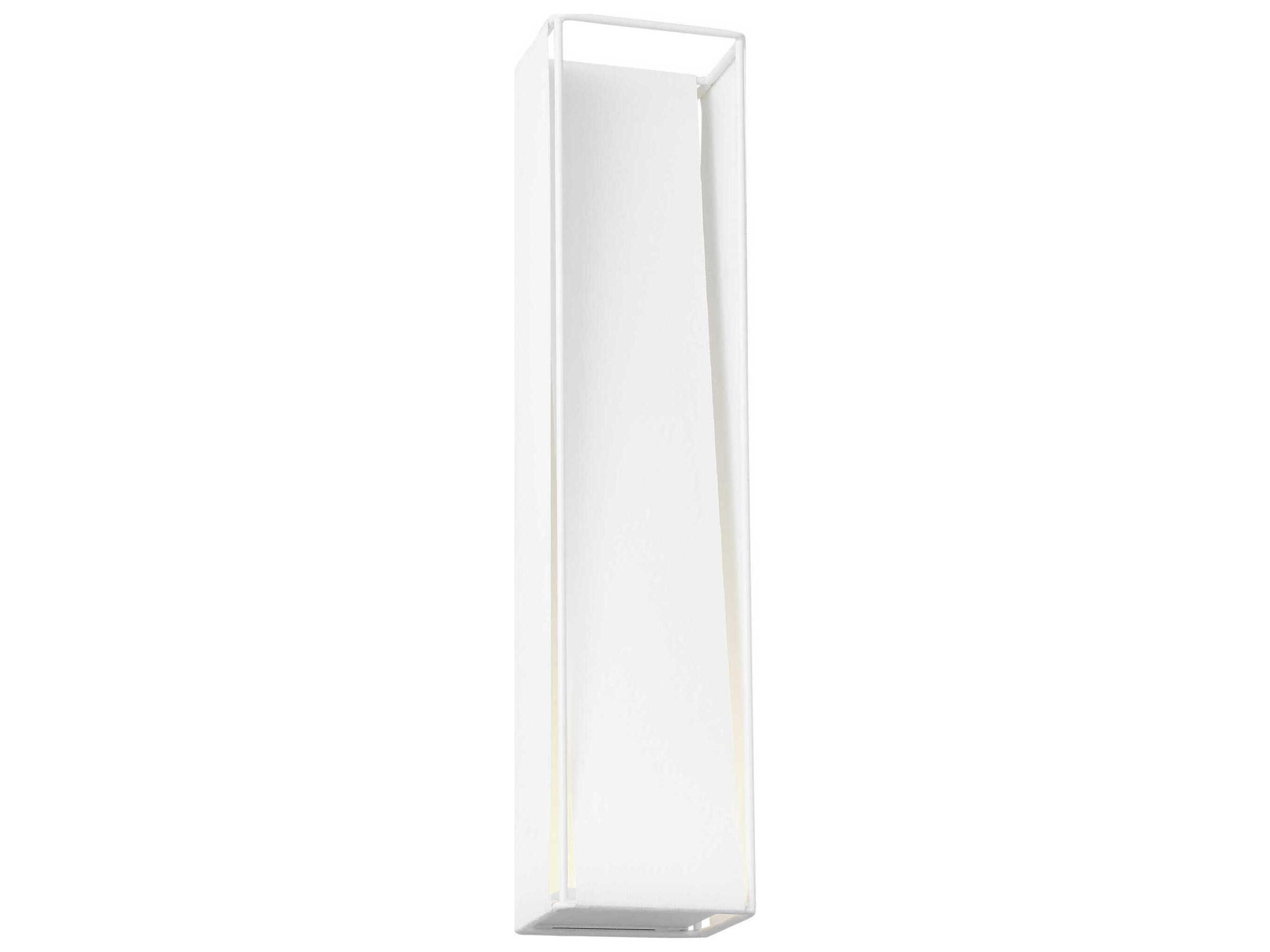 Velero 1-Light Soft Linen White Wall Sconce