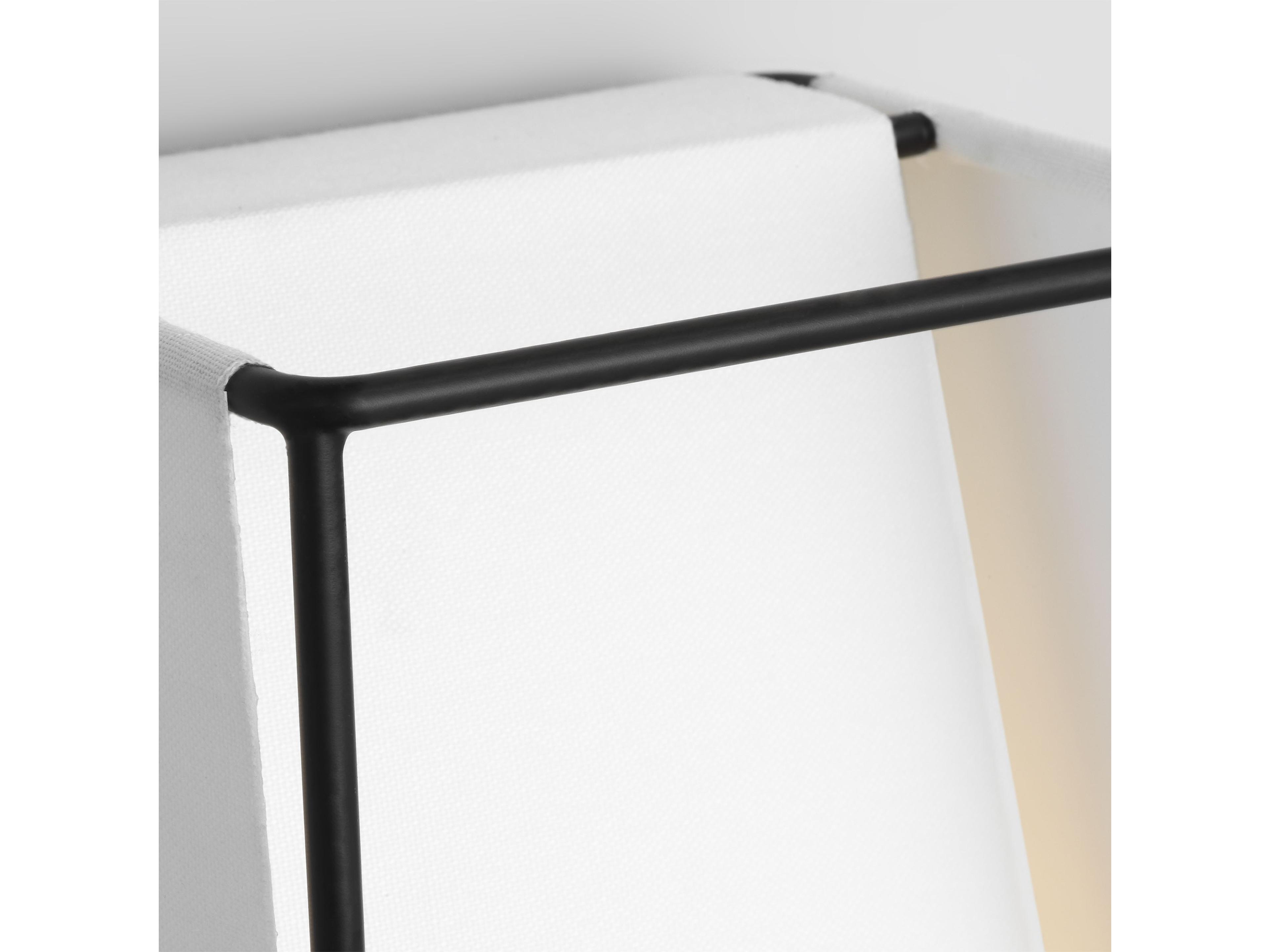 Visual Comfort Studio Velero 1-Light Aged Iron Black Wall Sconce