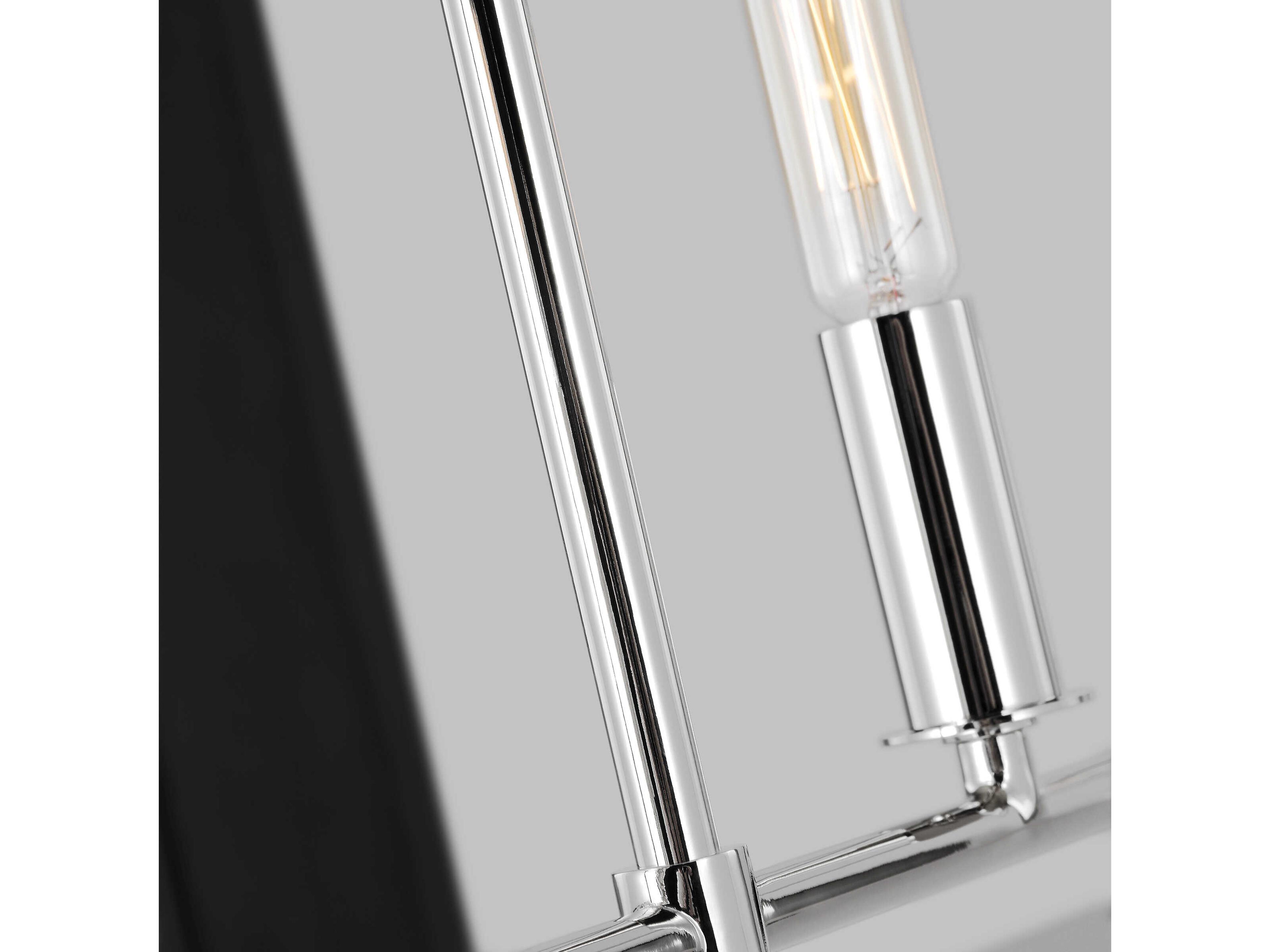 Visual Comfort Studio Hadley 5-Light Polished Nickel Island Pendant