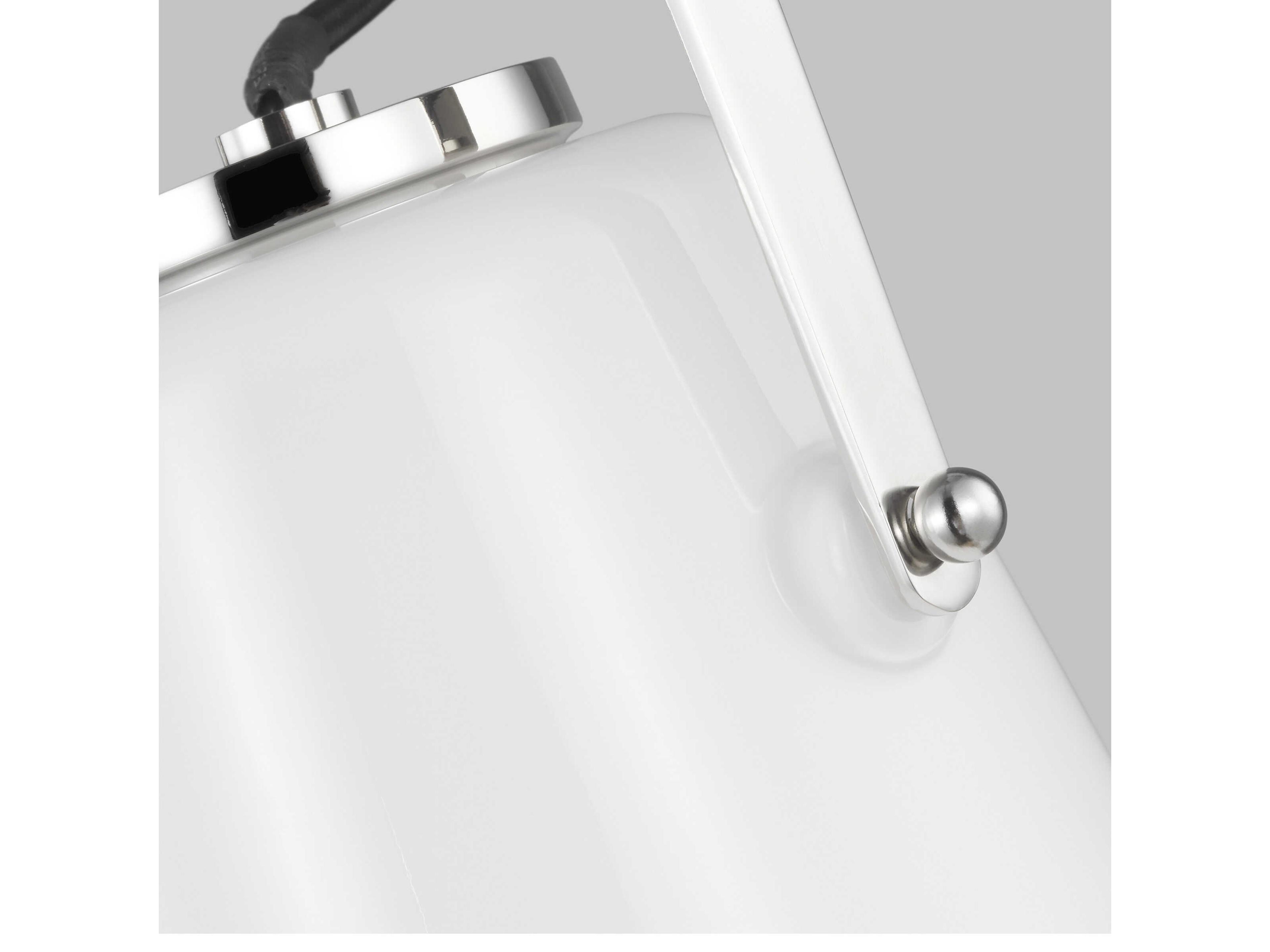 Visual Comfort Studio Hazel 1-Light Polished Nickel Mini Pendant