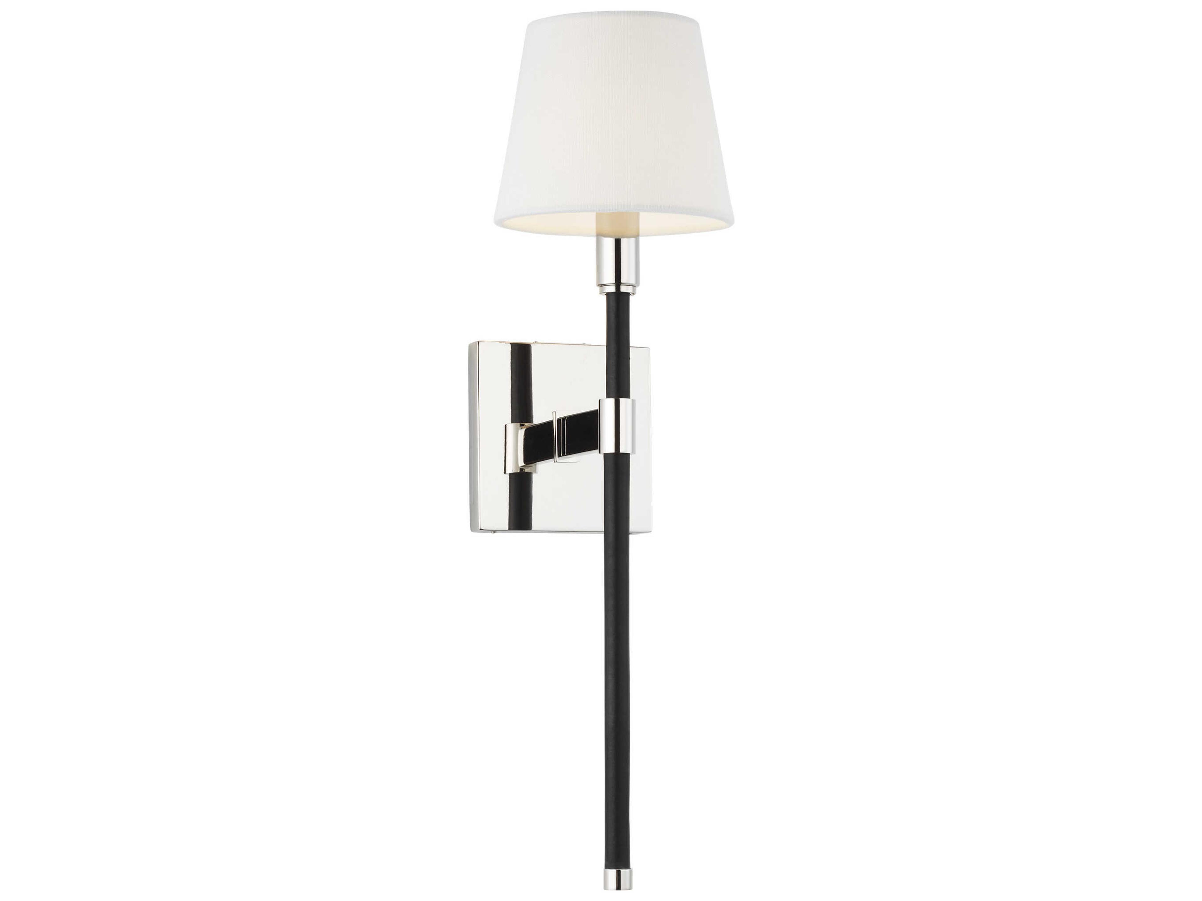 Katie Wall Sconce 1 Light Polished Nickel