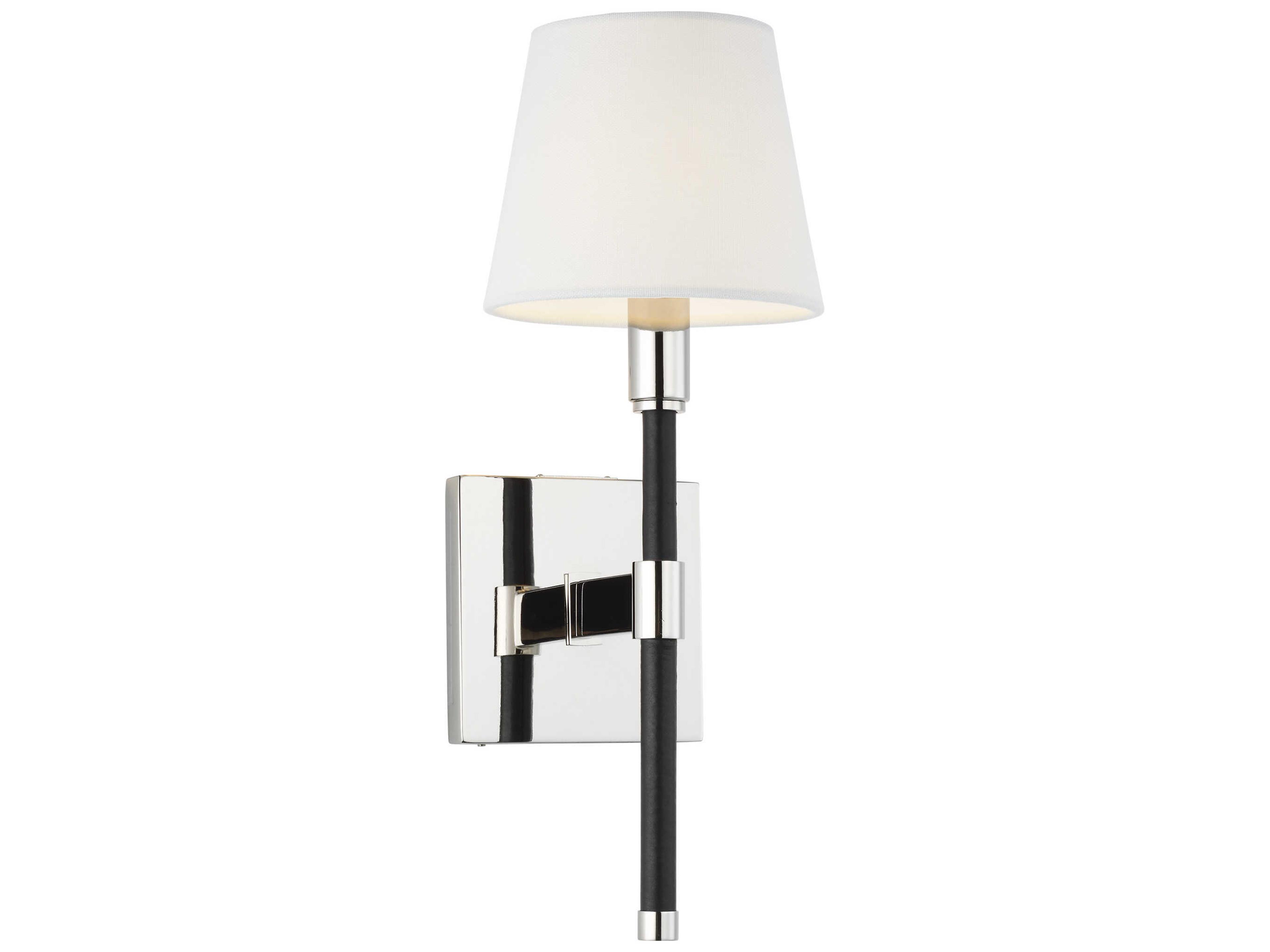 Visual Comfort Studio Katie 1-Light Polished Nickel Wall Sconce