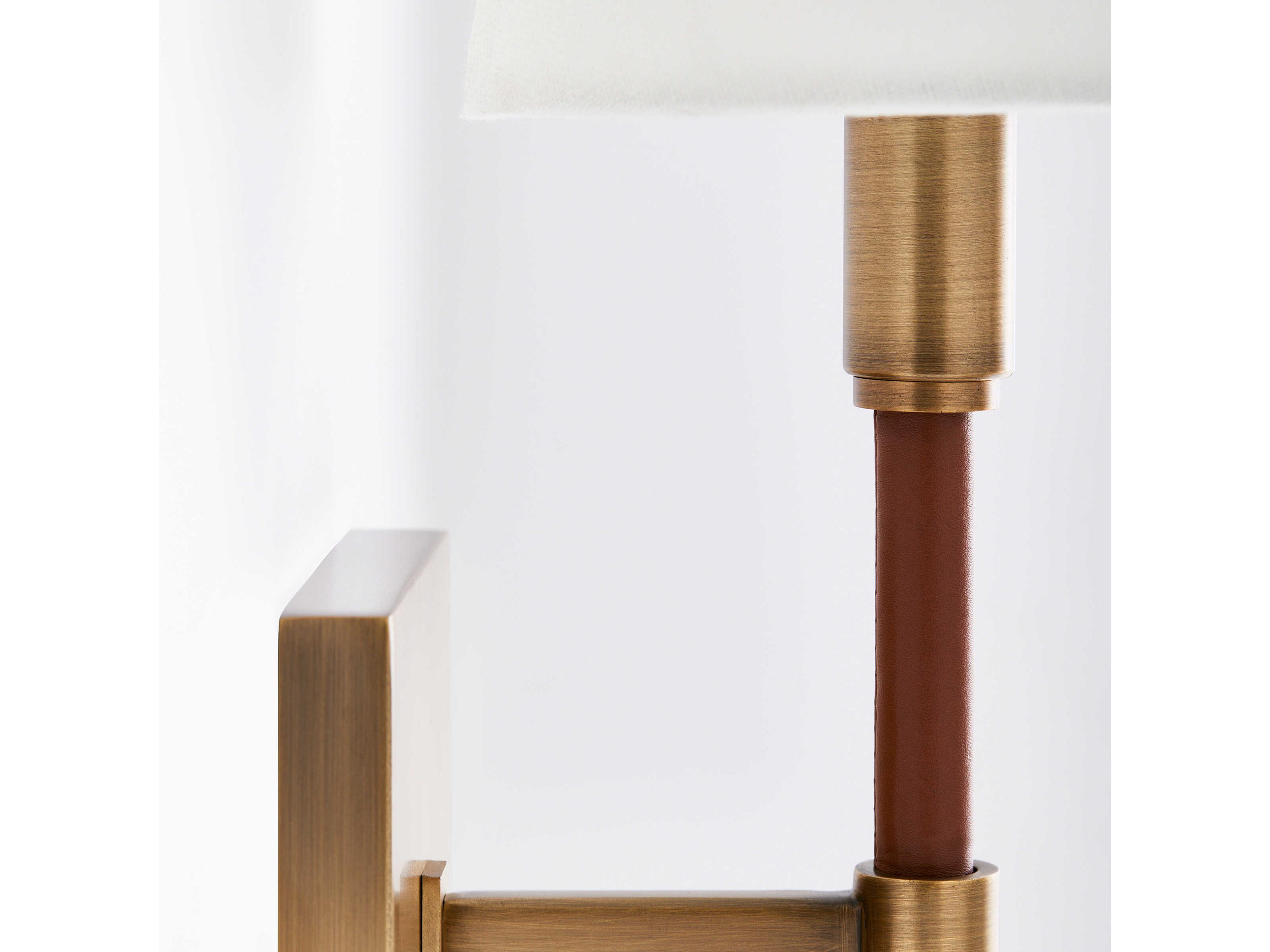 Visual Comfort Studio Katie 2-Light Time Worn Brass Vanity Light