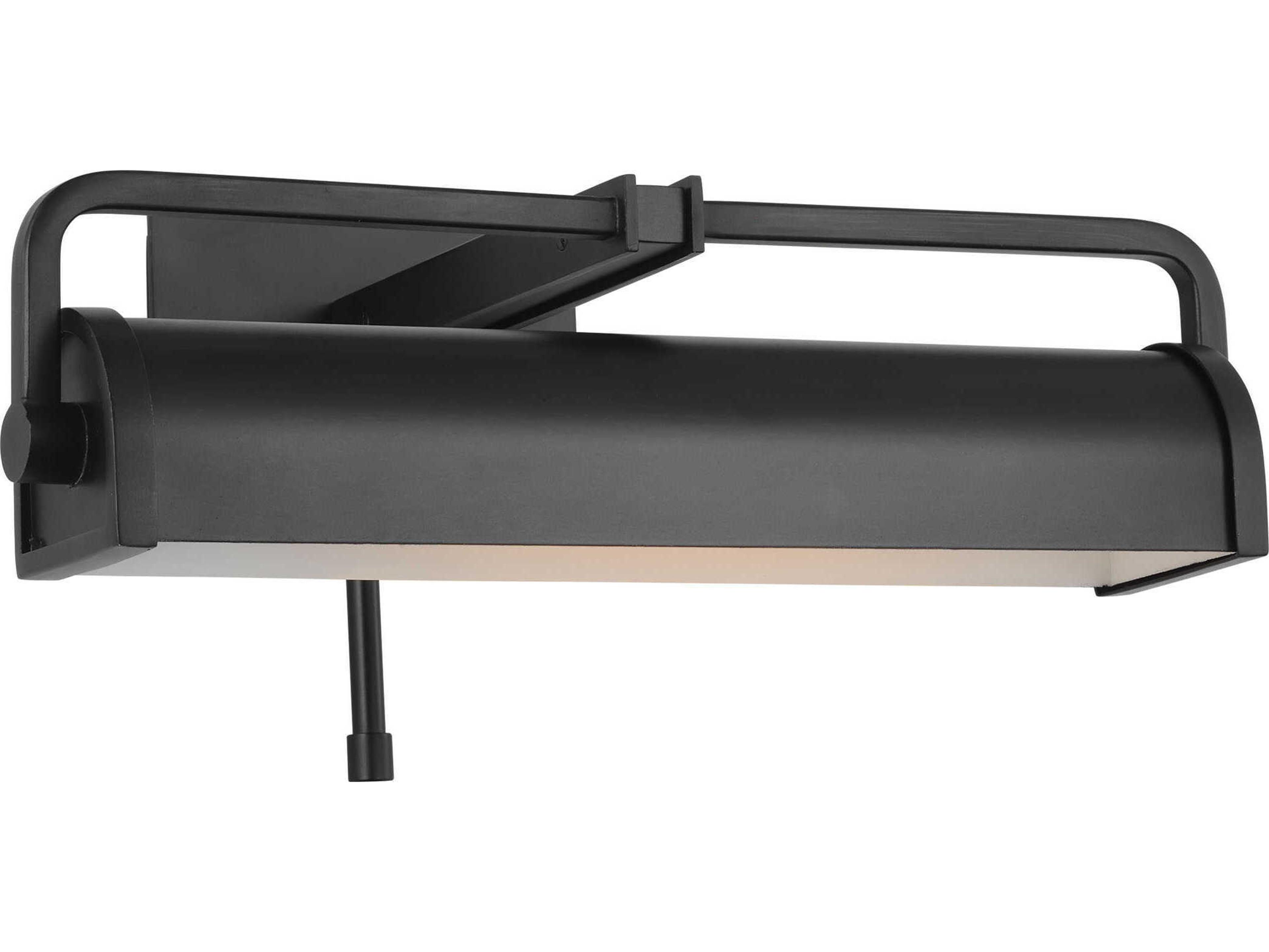 Visual Comfort Studio Leonard 1-Light Aged Iron Black Picture Light