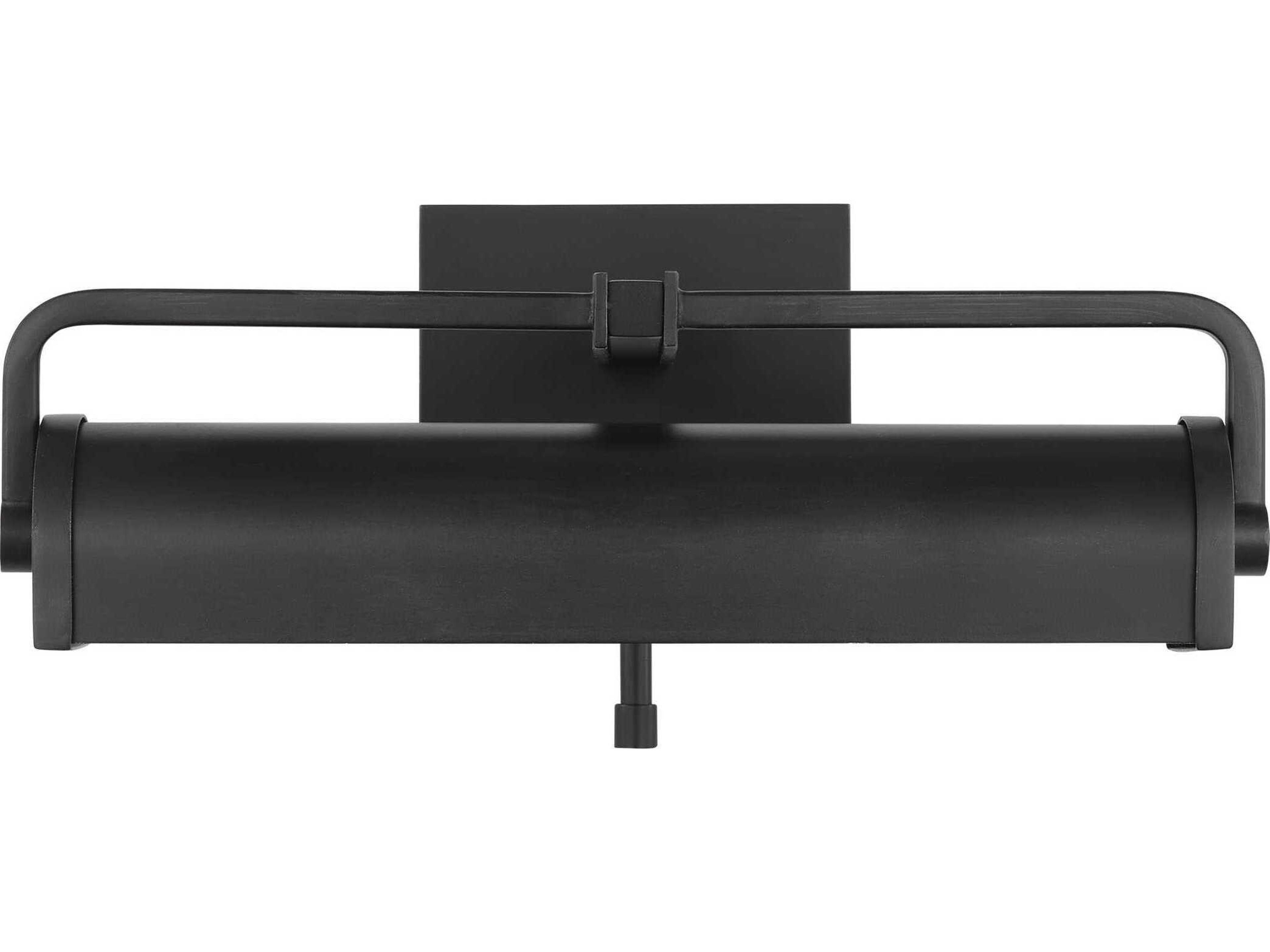 Visual Comfort Studio Leonard 1-Light Aged Iron Black Picture Light