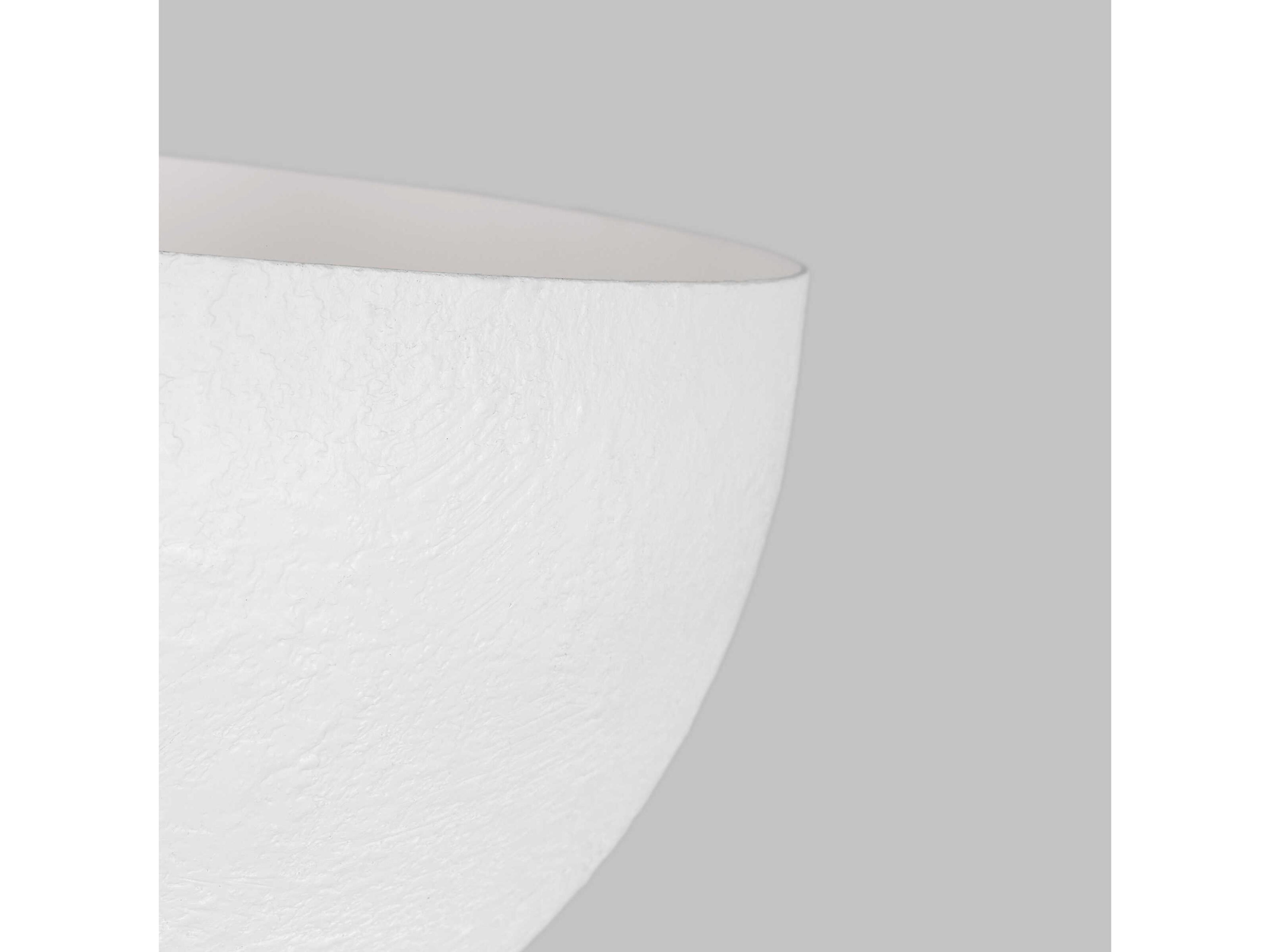 Visual Comfort Studio Beaunay 9-Light Cast Plaster White Geometric Pendant