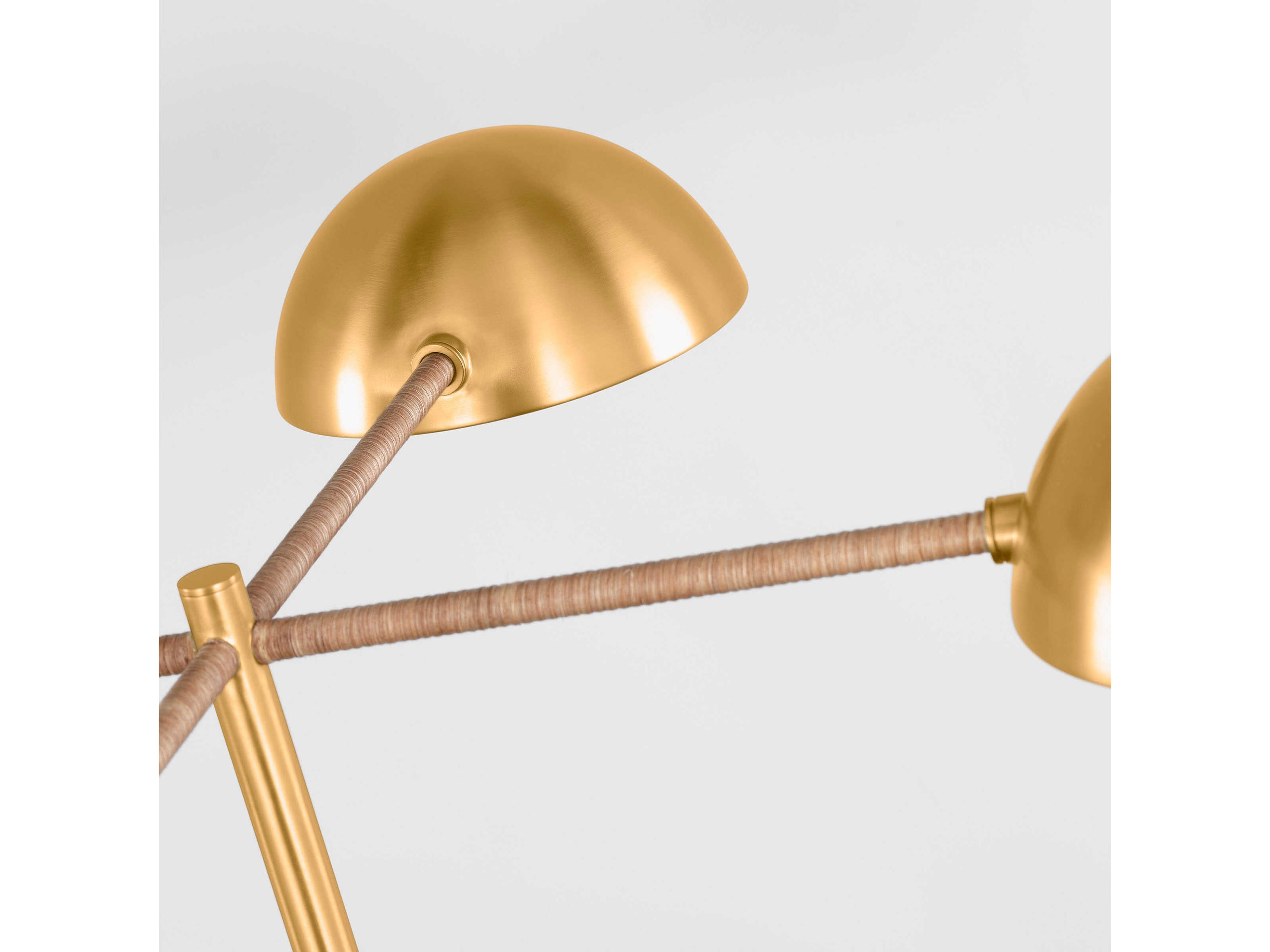 Visual Comfort Studio Balleroy 4-Light Burnished Brass Dome Chandelier