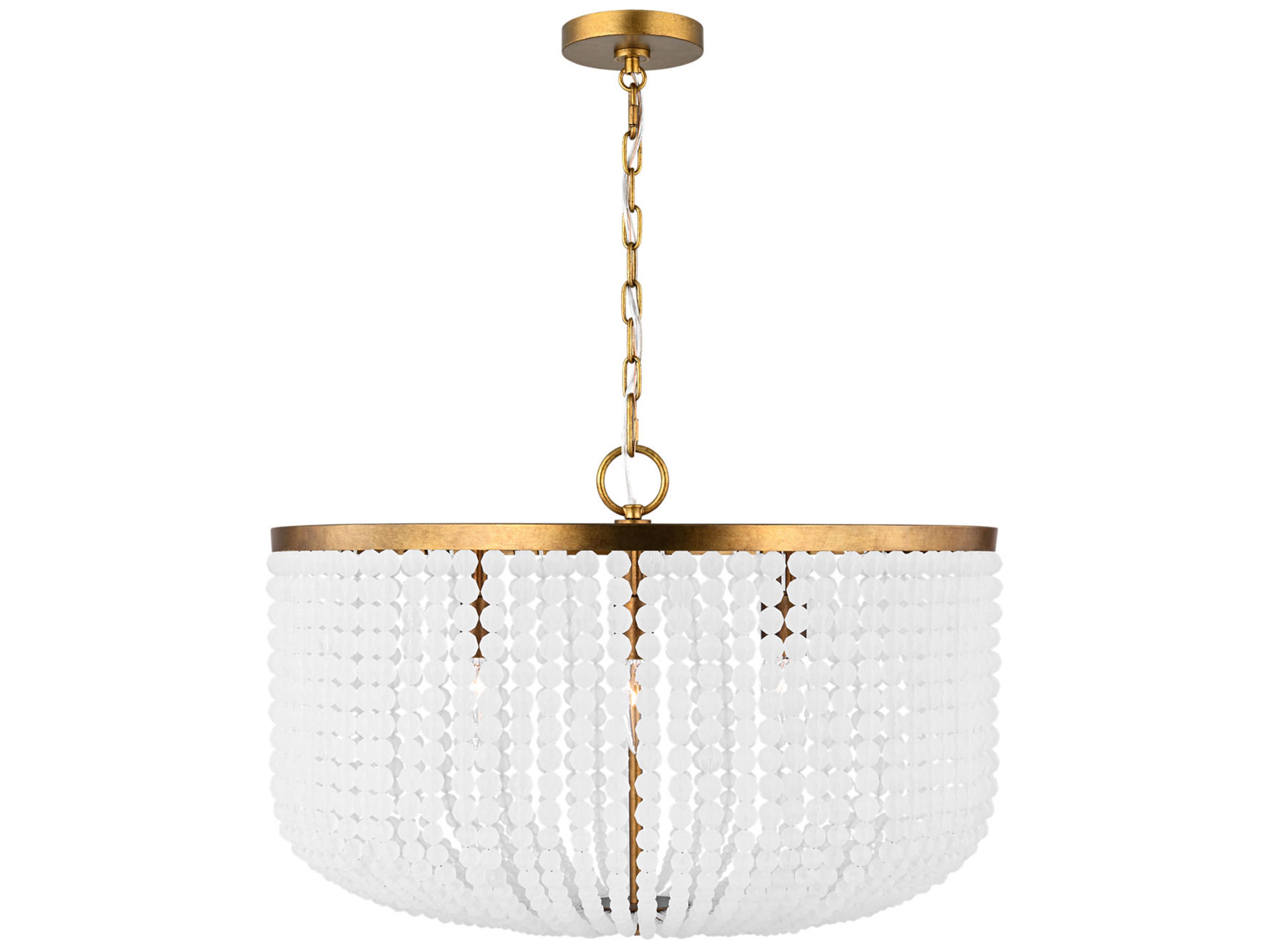 Bellecour 8-Light Vintage Gild Gold Candelabra Chandelier