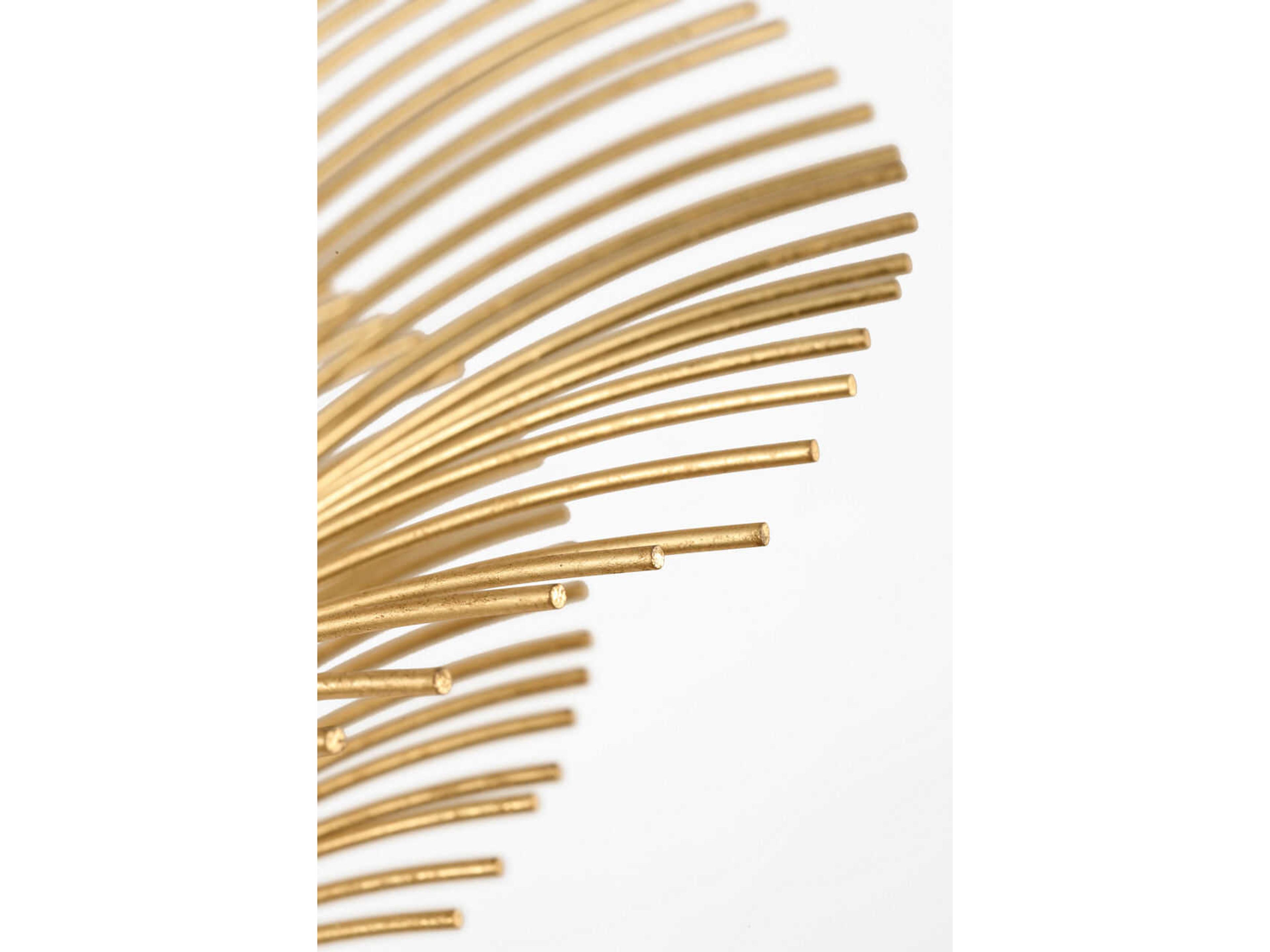 Visual Comfort Studio Dorelle 6-Light Gild Gold Candelabra Chandelier