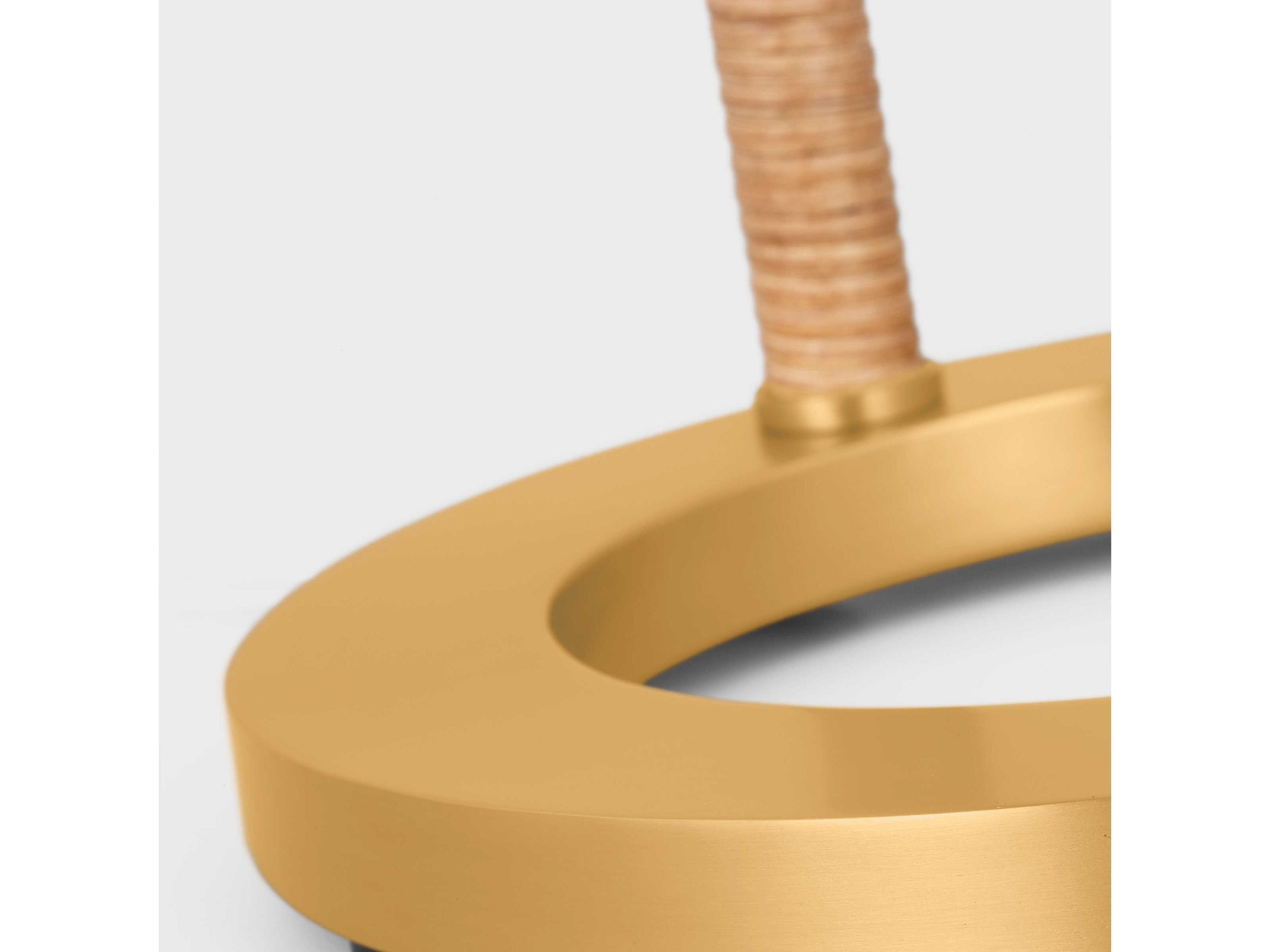 Visual Comfort Studio Balleroy Burnished Brass Steel Floor Lamp