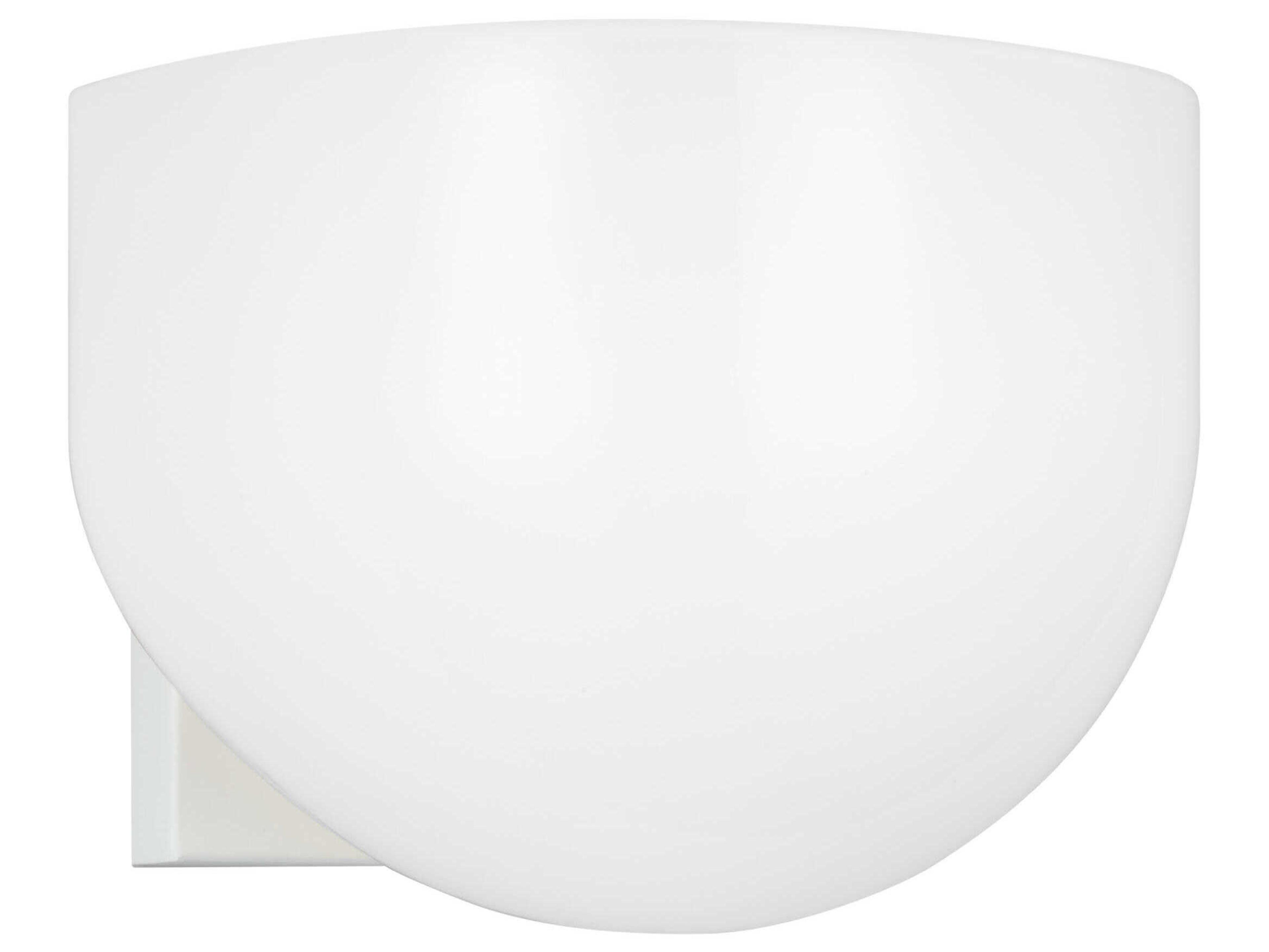 Visual Comfort Studio Cheverny 1-Light Matte White Wall Sconce