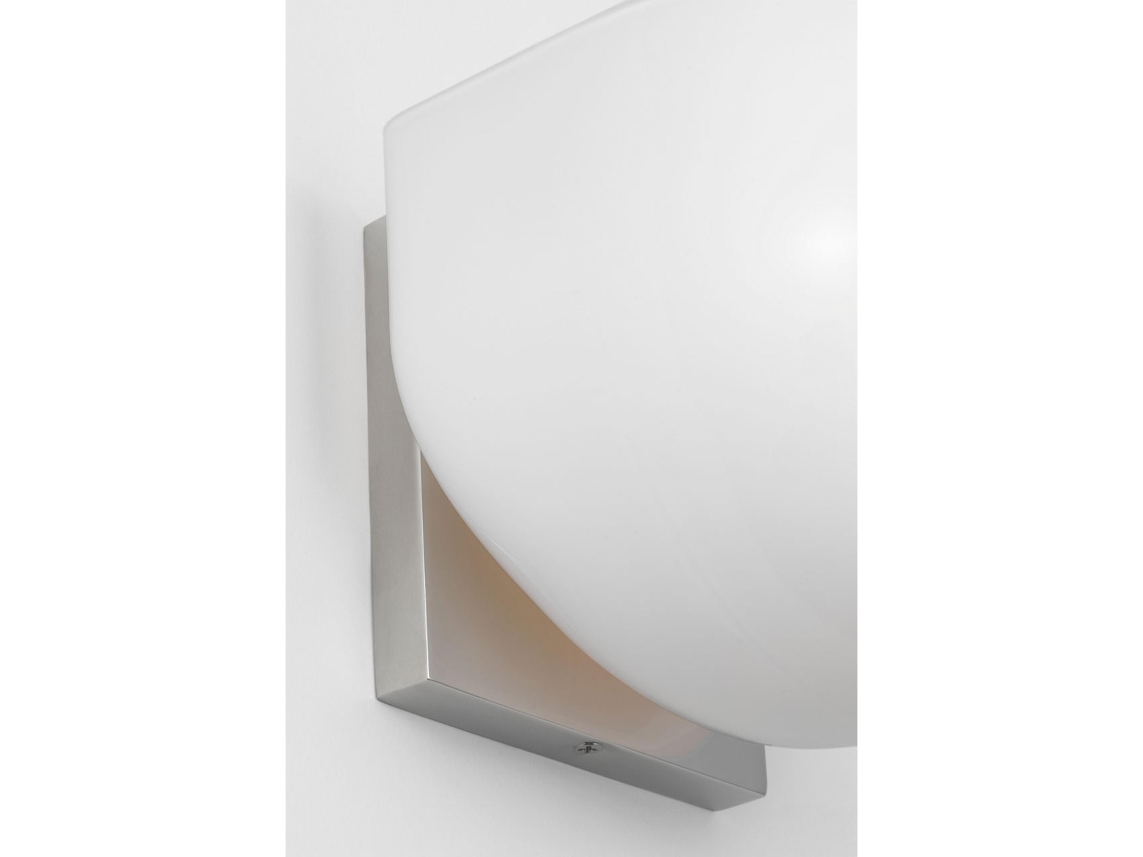 Visual Comfort Studio Cheverny 1-Light Polished Nickel Wall Sconce