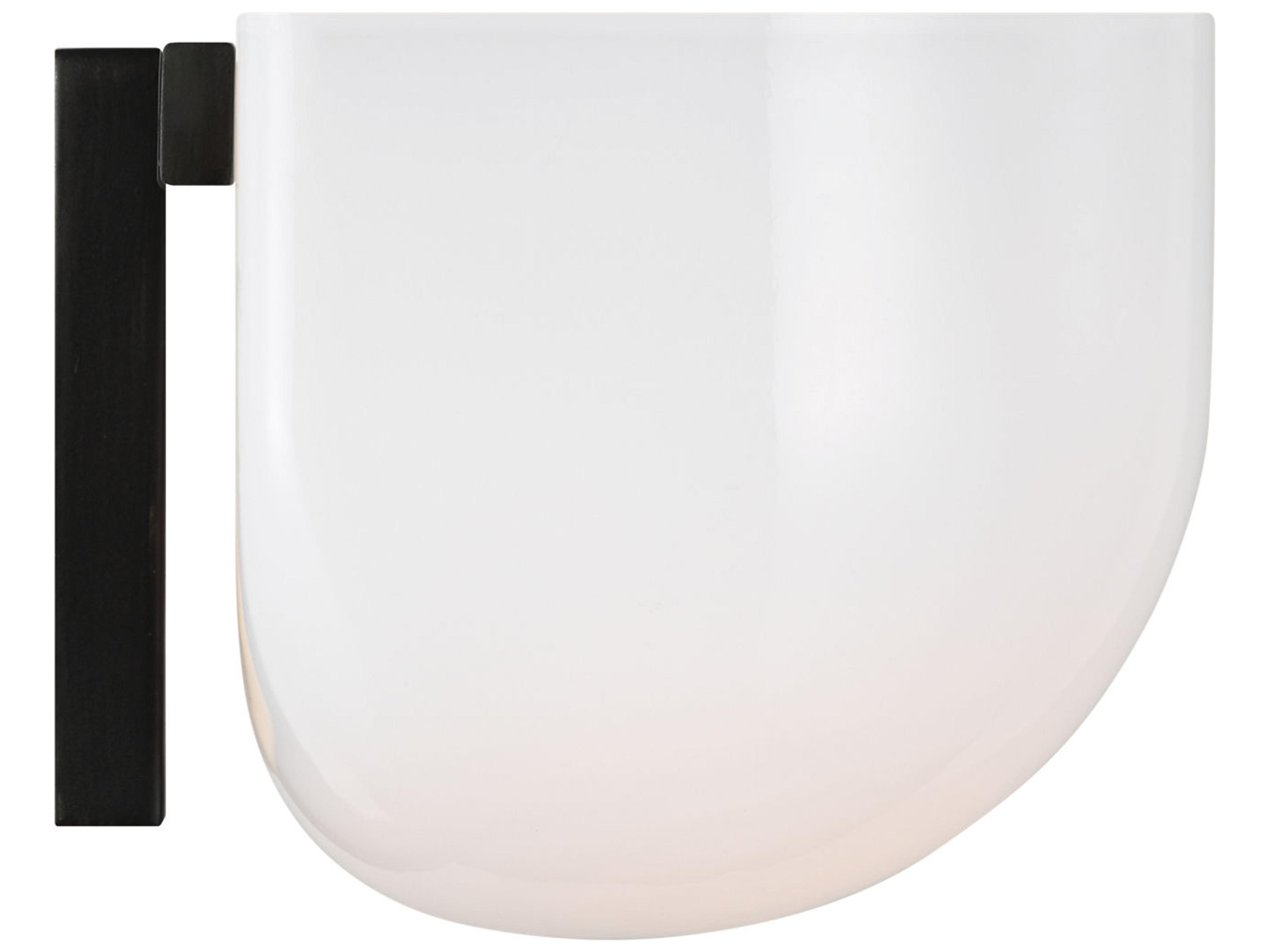 Visual Comfort Studio Cheverny 2-Light Aged Iron Black Vanity Light