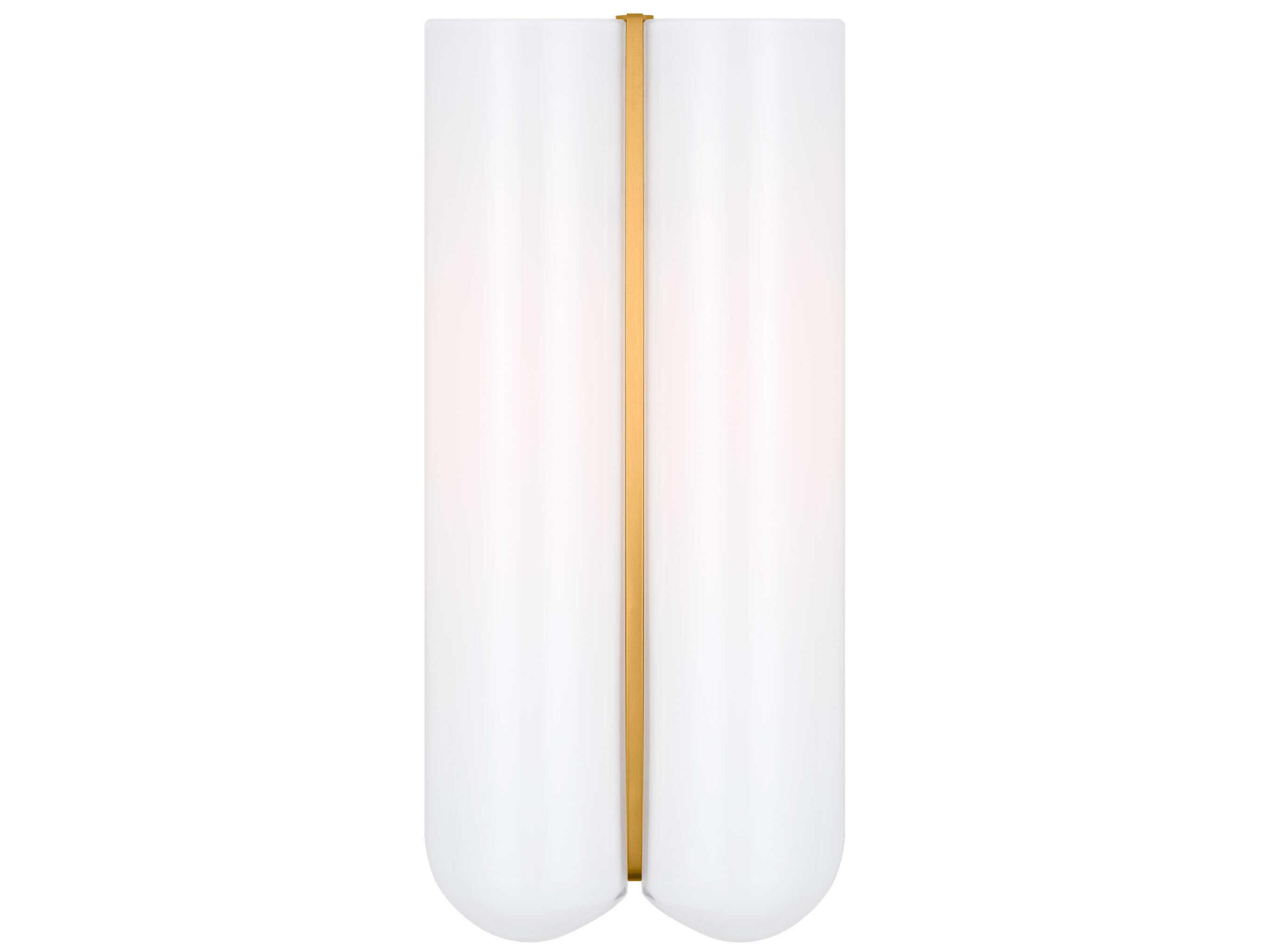 Visual Comfort Studio Cheverny 1-Light Burnished Brass Wall Sconce