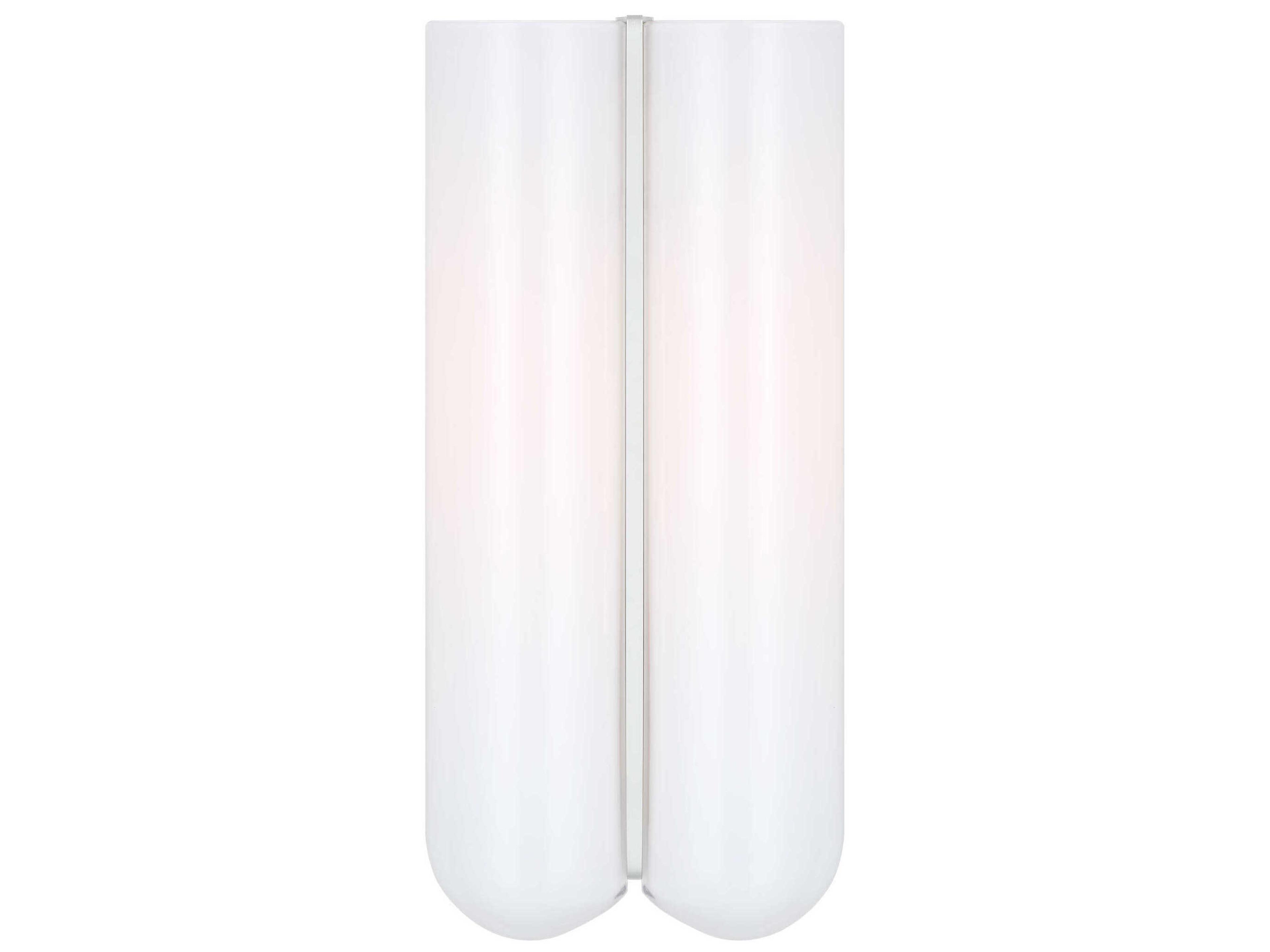 Visual Comfort Studio Cheverny 1-Light Matte White Wall Sconce