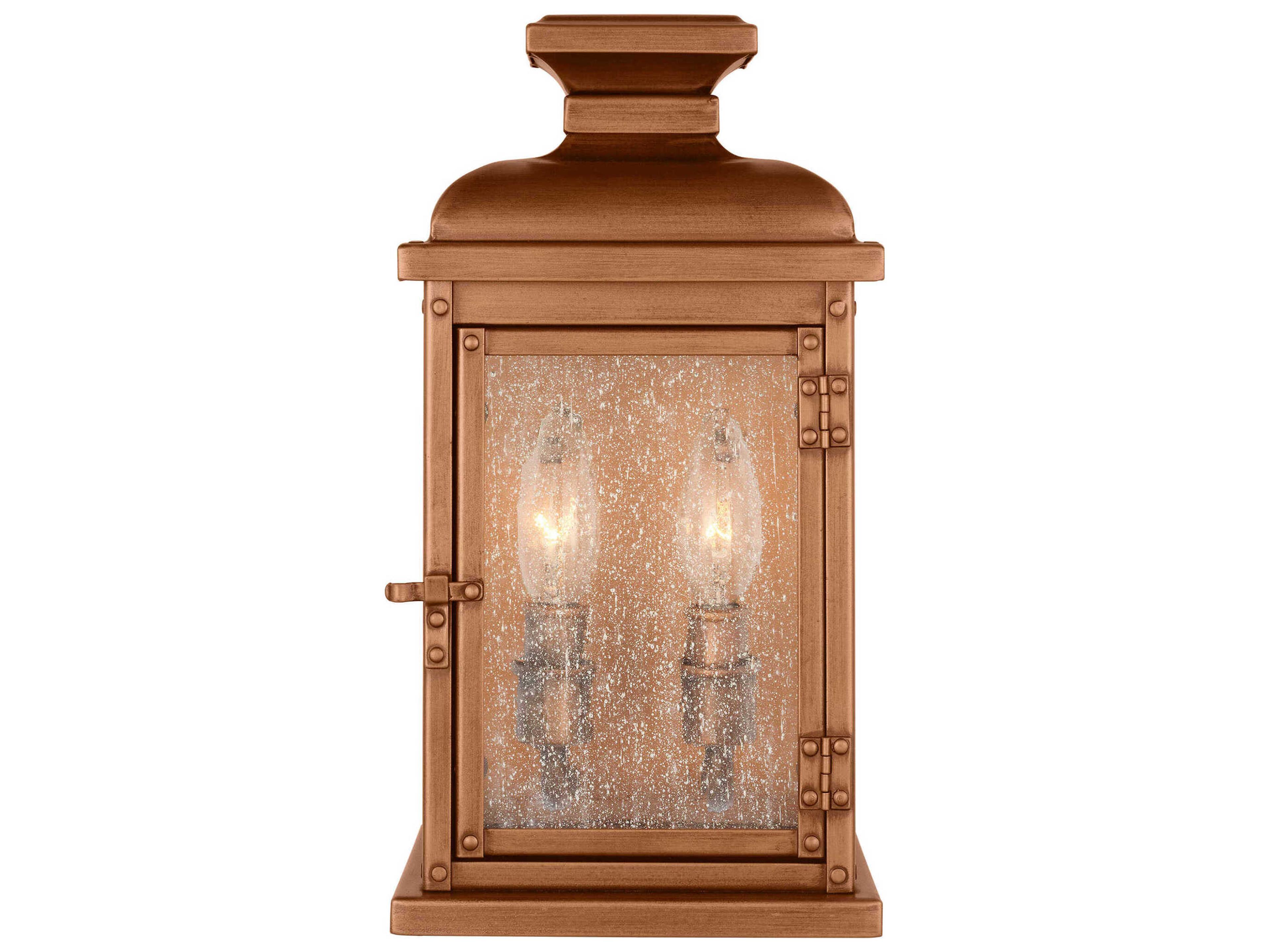 Visual Comfort Studio Pediment 2-Light Outdoor Wall Light