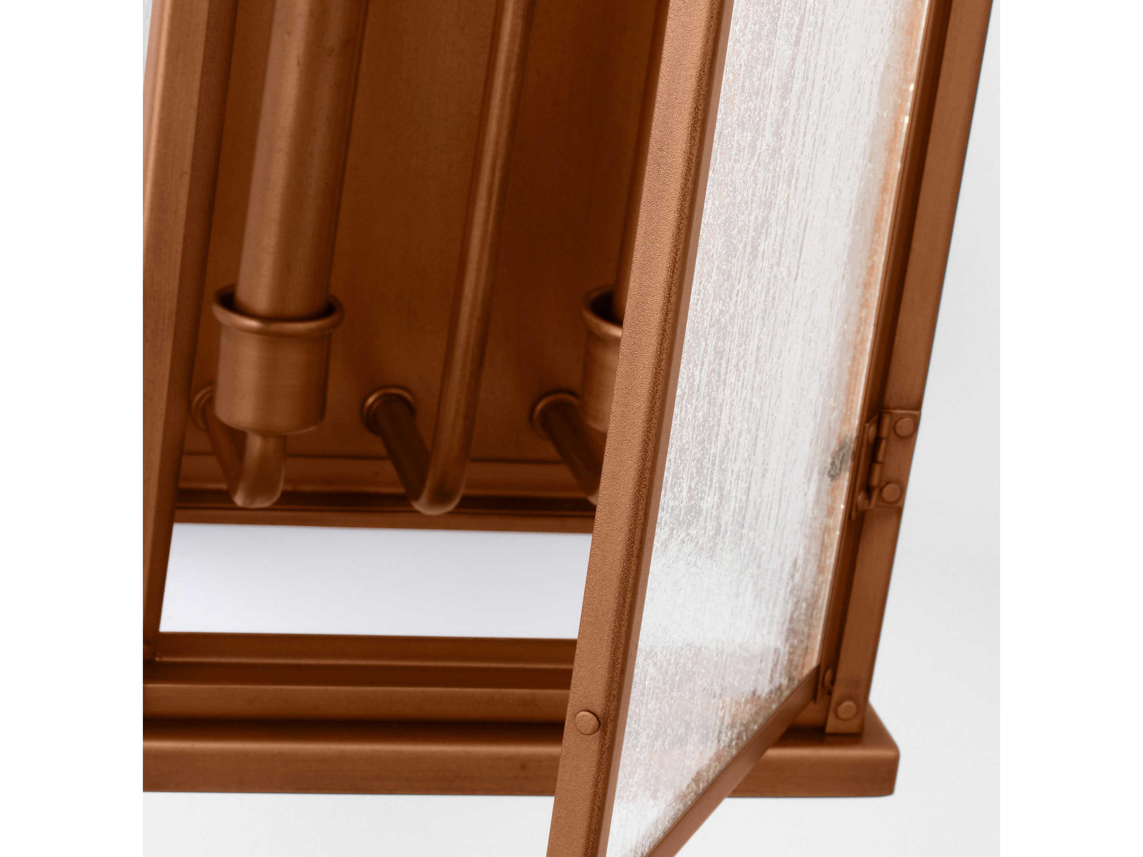 Visual Comfort Studio Pediment 3-Light Outdoor Wall Light