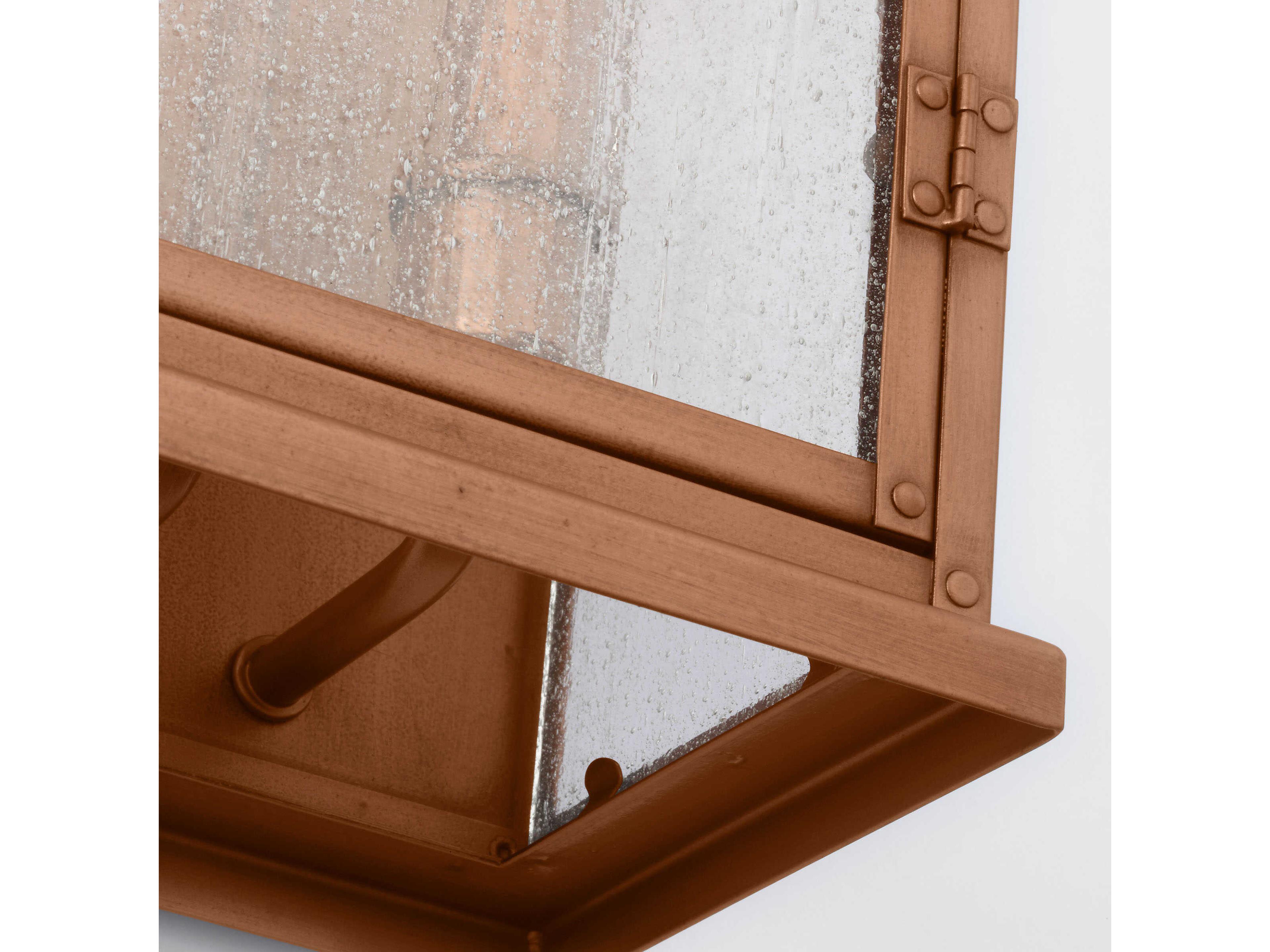 Visual Comfort Studio Pediment 3-Light Outdoor Wall Light