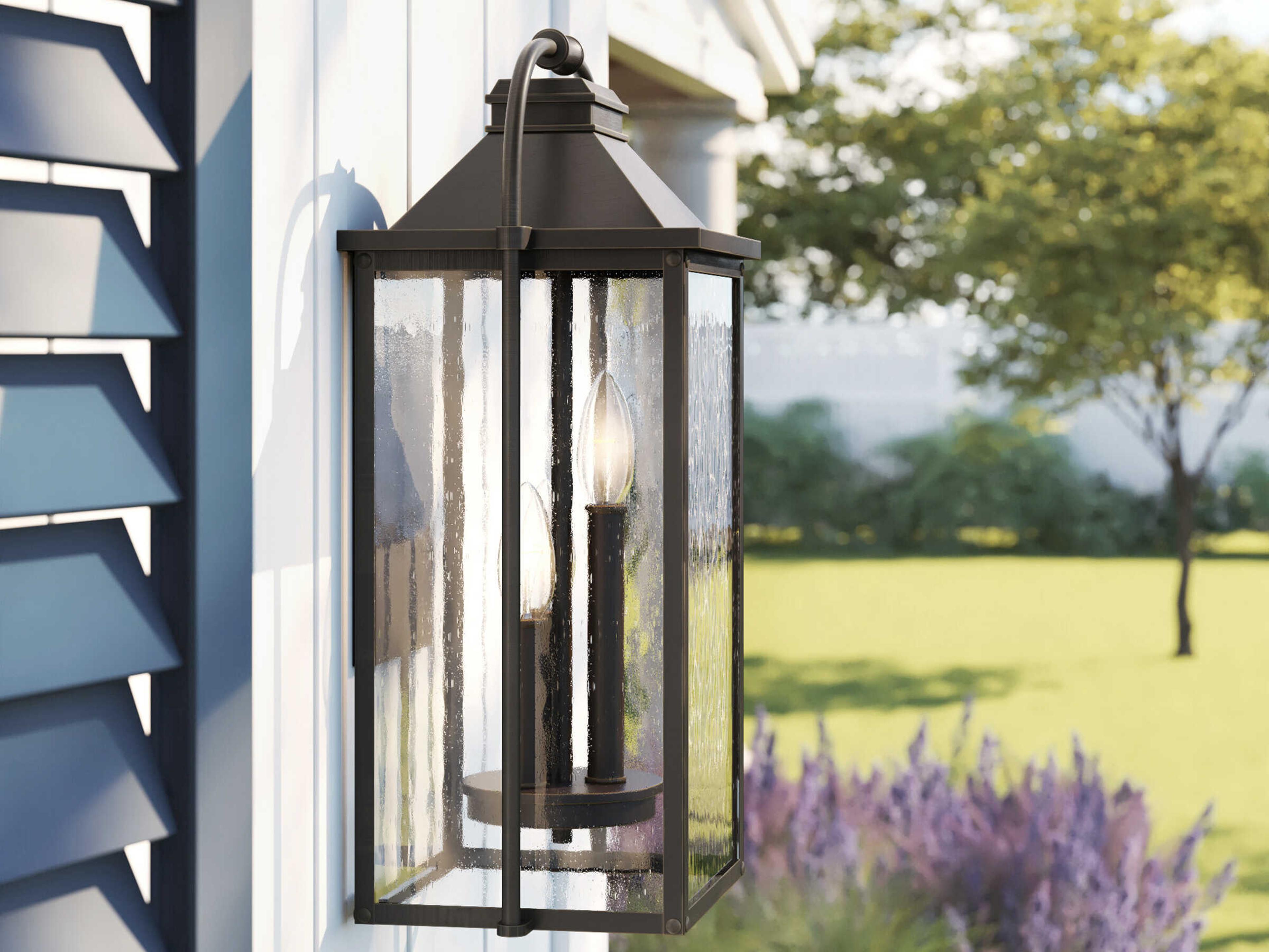Visual Comfort Studio Wellsworth 3 - Light Outdoor Wall Light