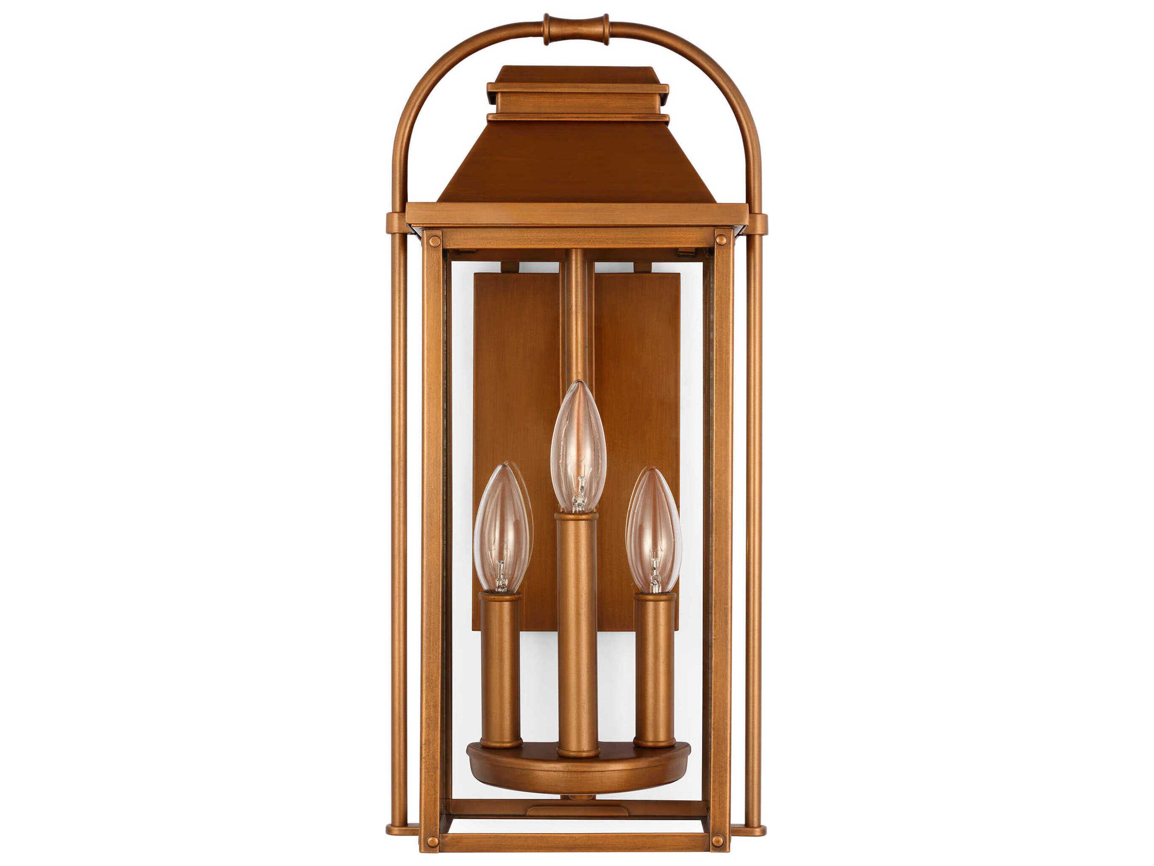 Visual Comfort Studio Wellsworth 3-Light Outdoor Wall Light