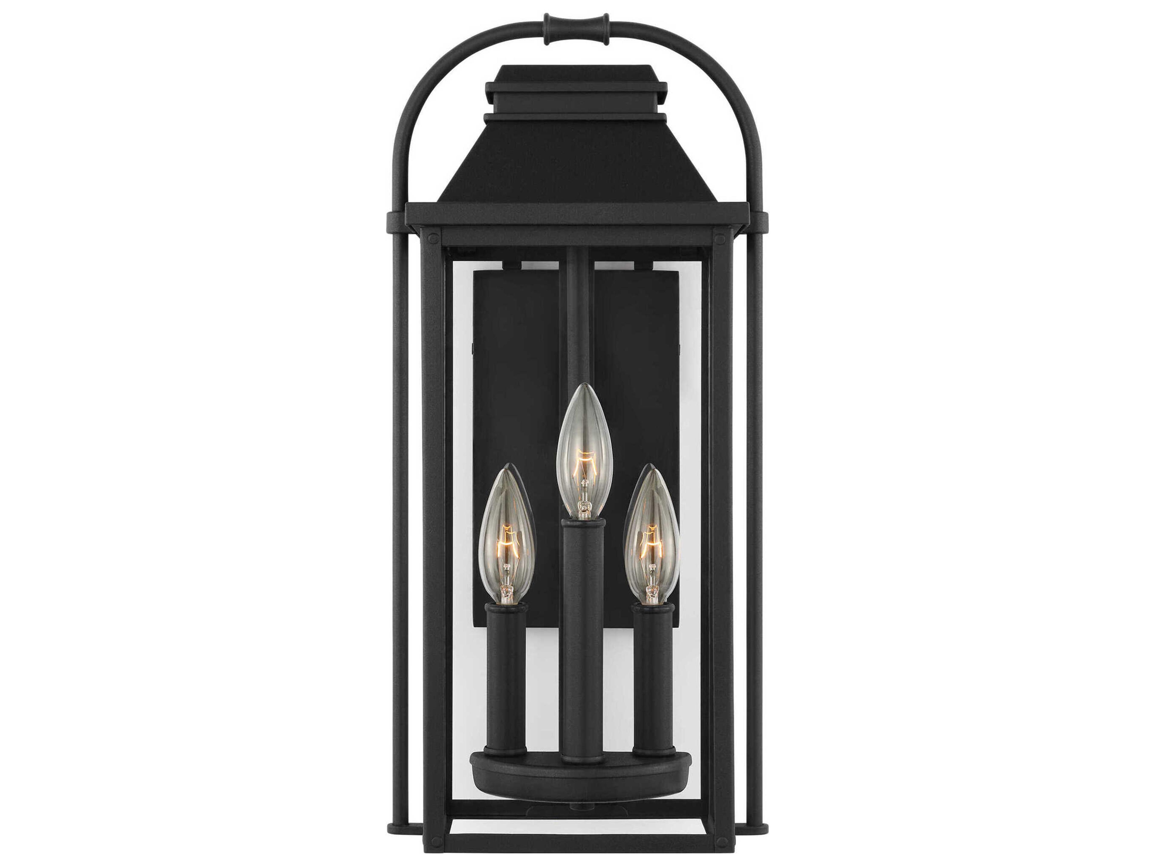 Visual Comfort Studio Wellsworth 3-Light Outdoor Wall Light