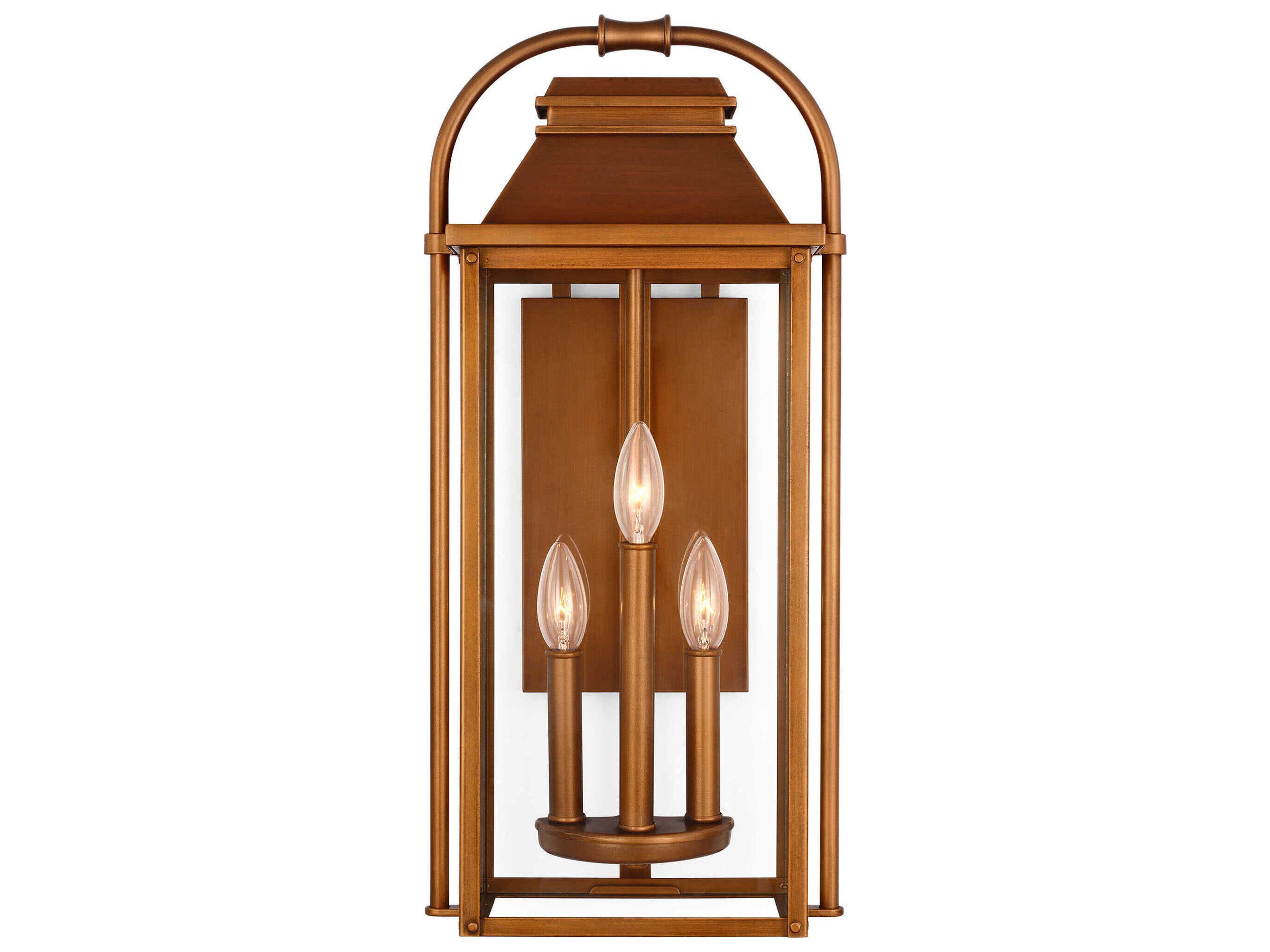 Visual Comfort Studio Wellsworth 3-Light Outdoor Wall Light