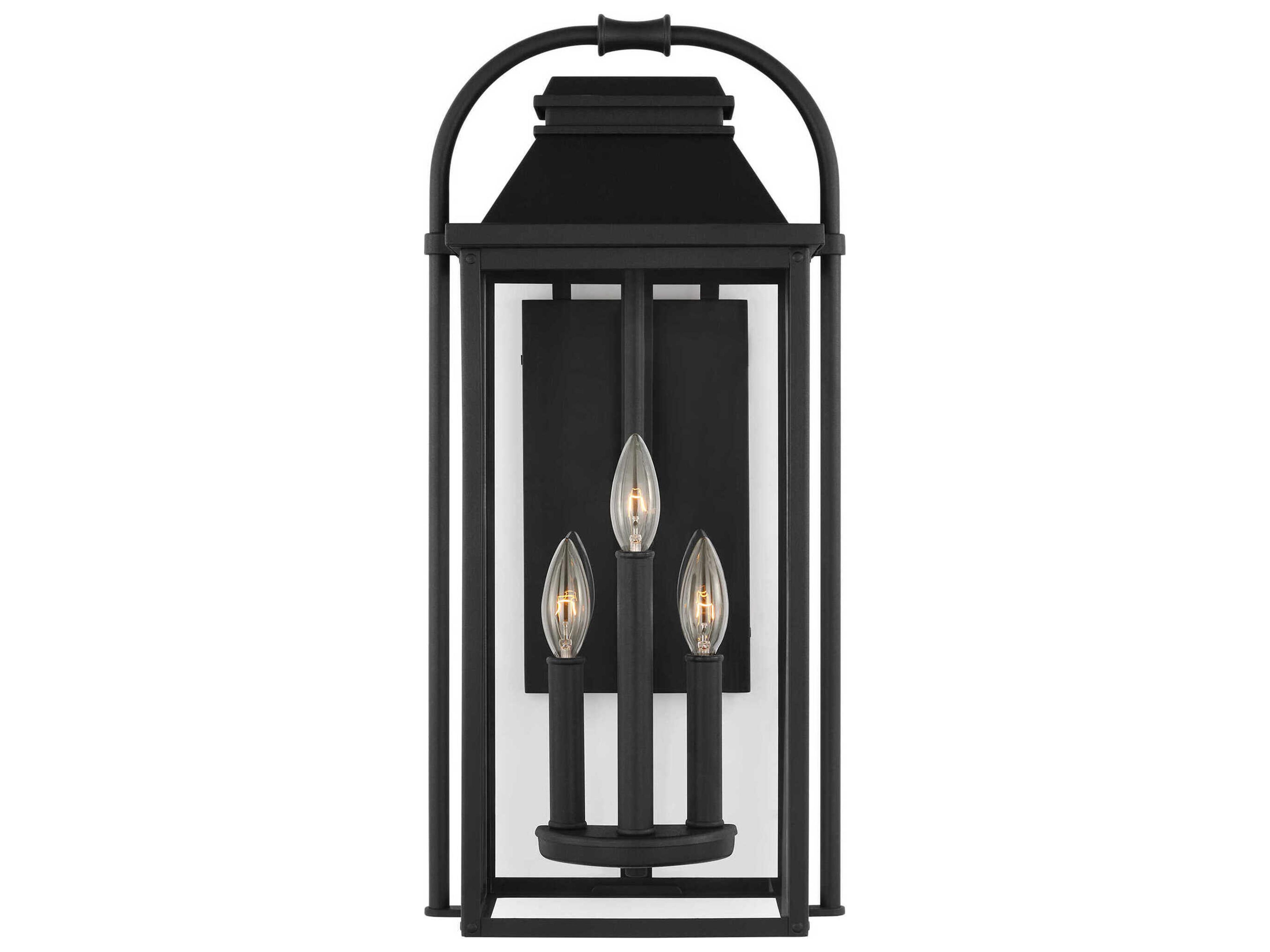 Visual Comfort Studio Wellsworth 3-Light Outdoor Wall Light