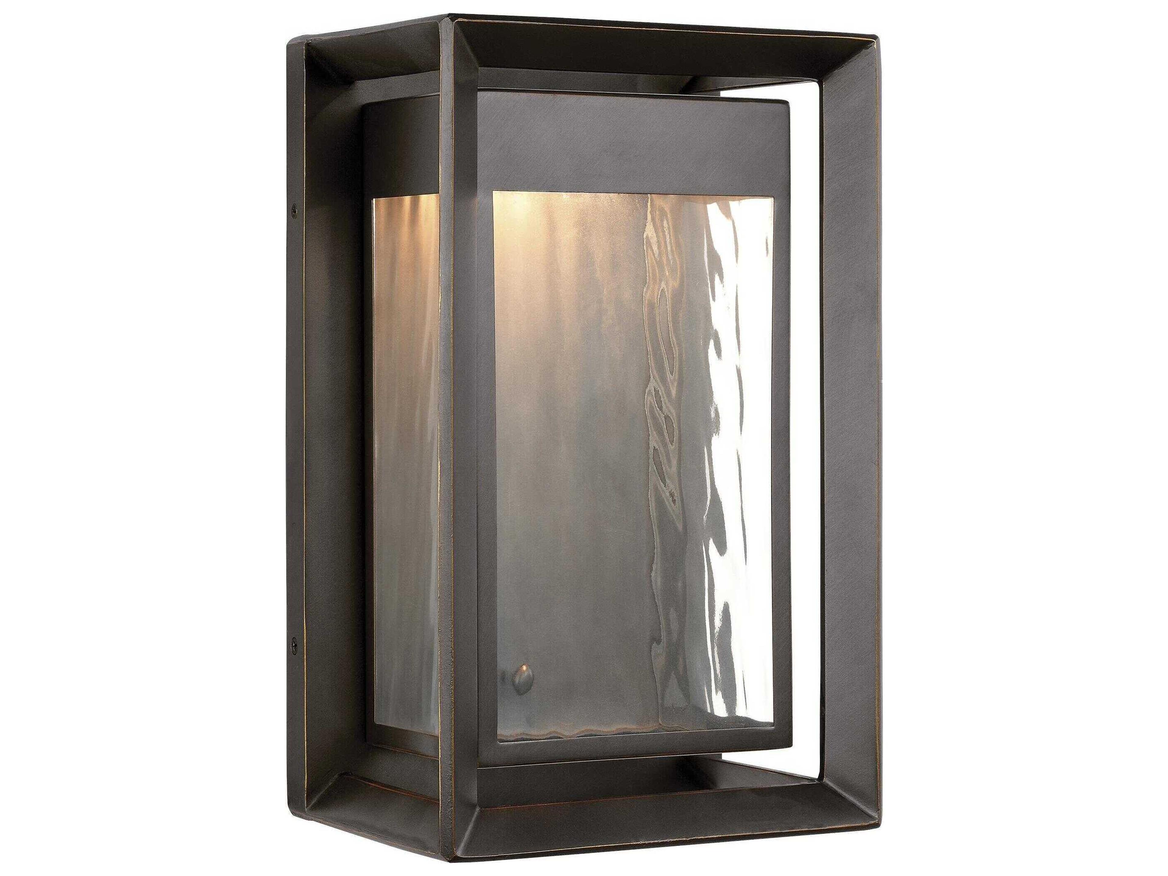 Urbandale 13 Inch LED Outdoor Wall Lantern Antique Bronze